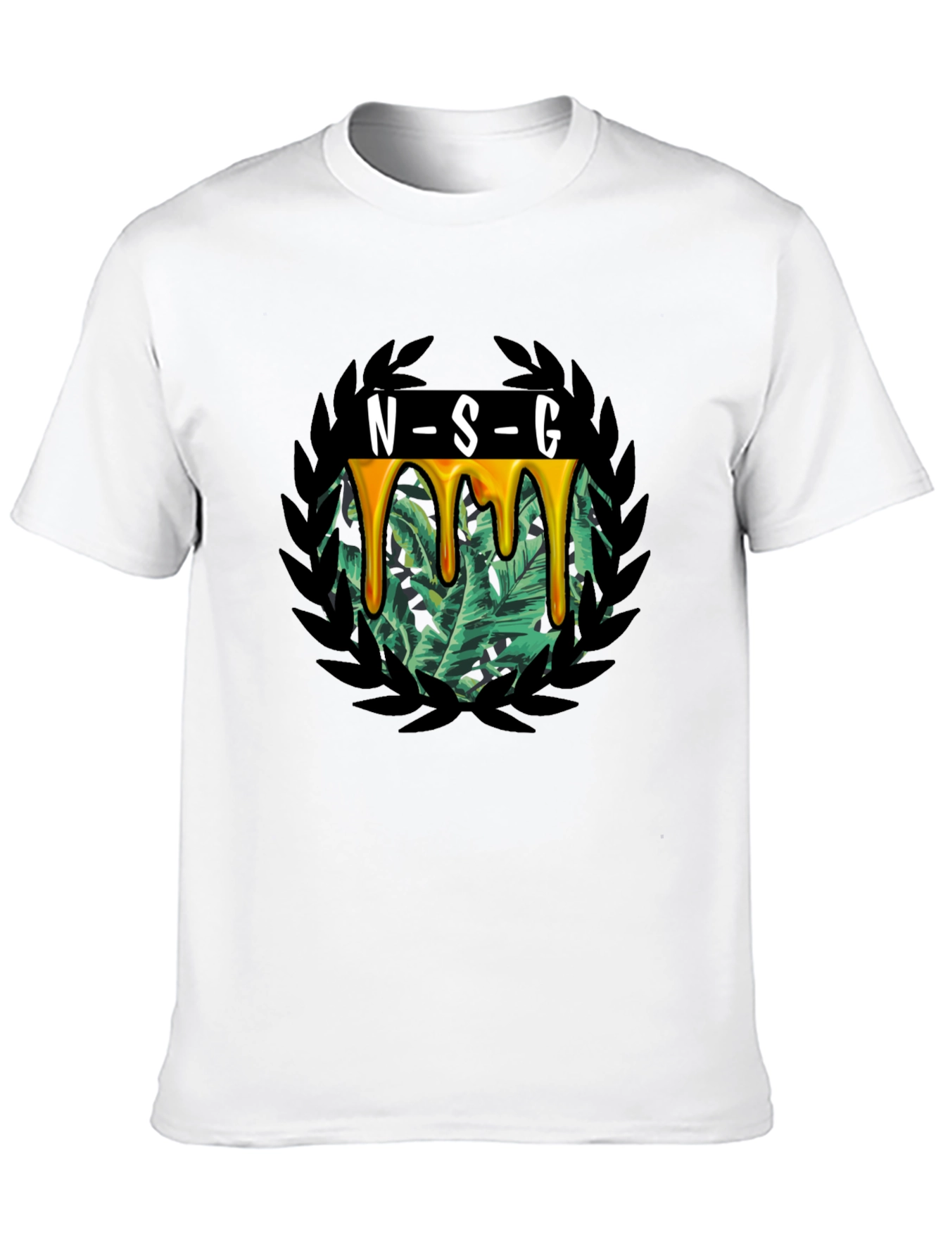 NSG Graphic Print T-Shirt - Black