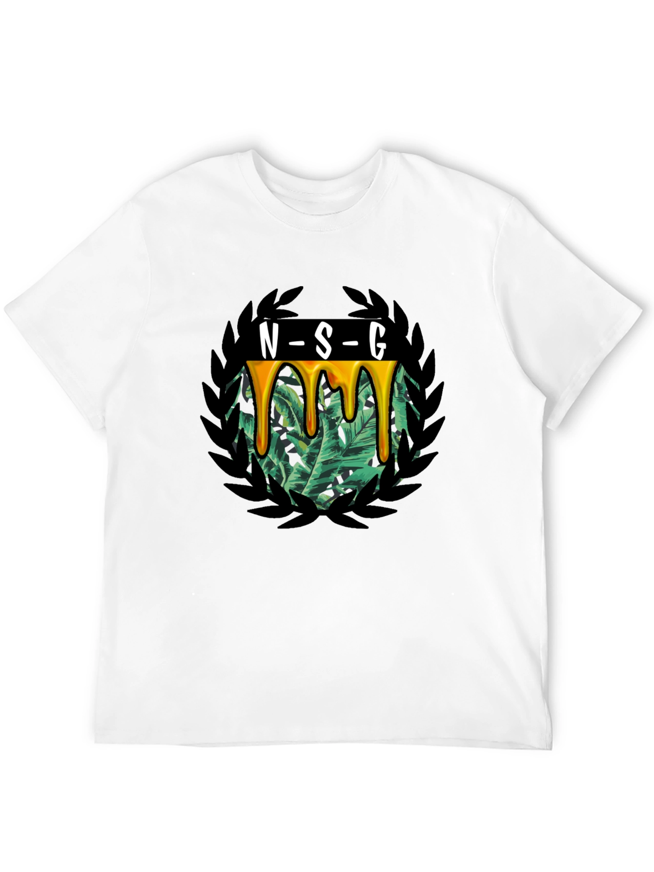 NSG Graphic Print T-Shirt - Black
