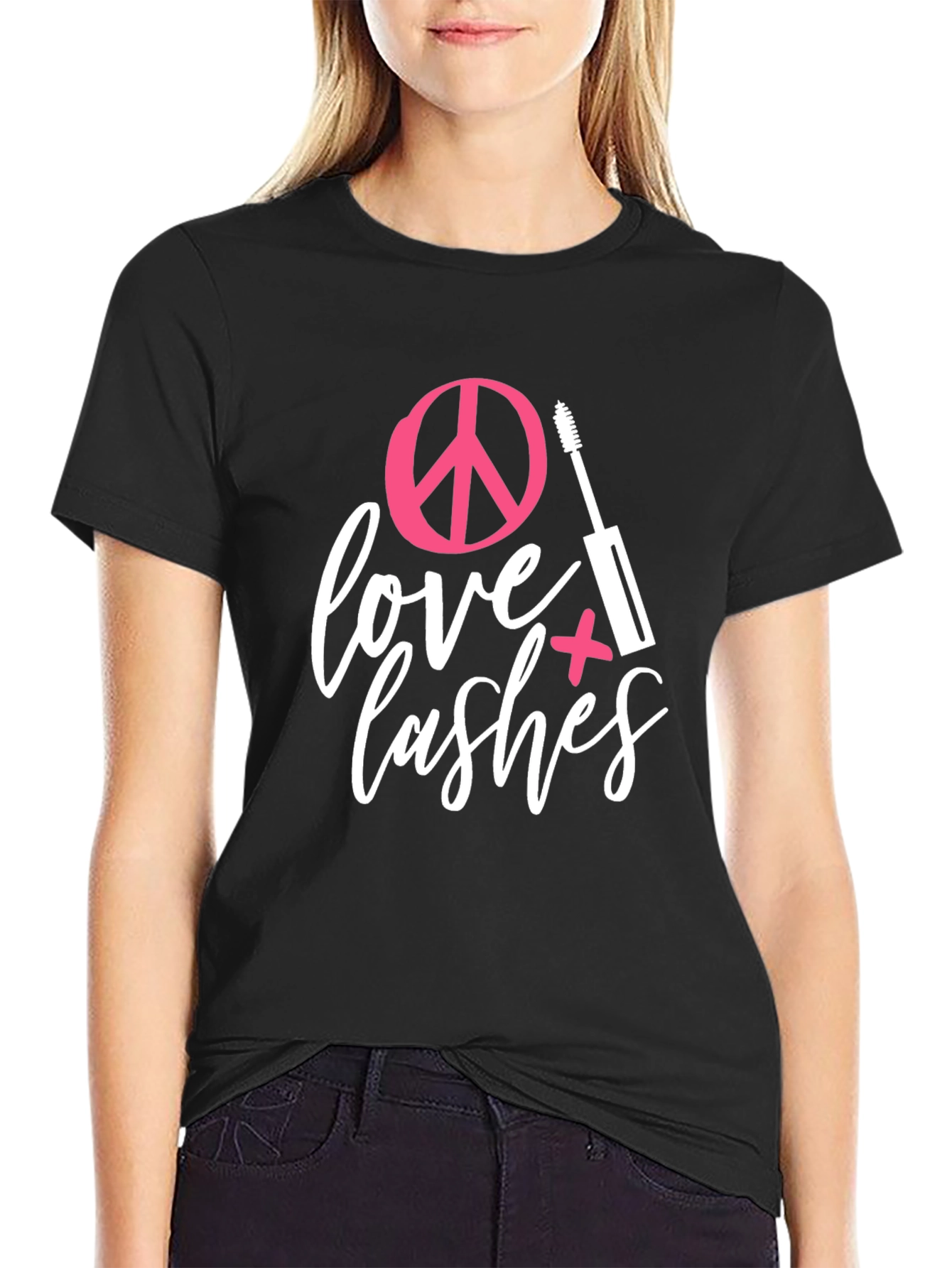 Love Lashes Graphic Tee - Stylish Casual Wear