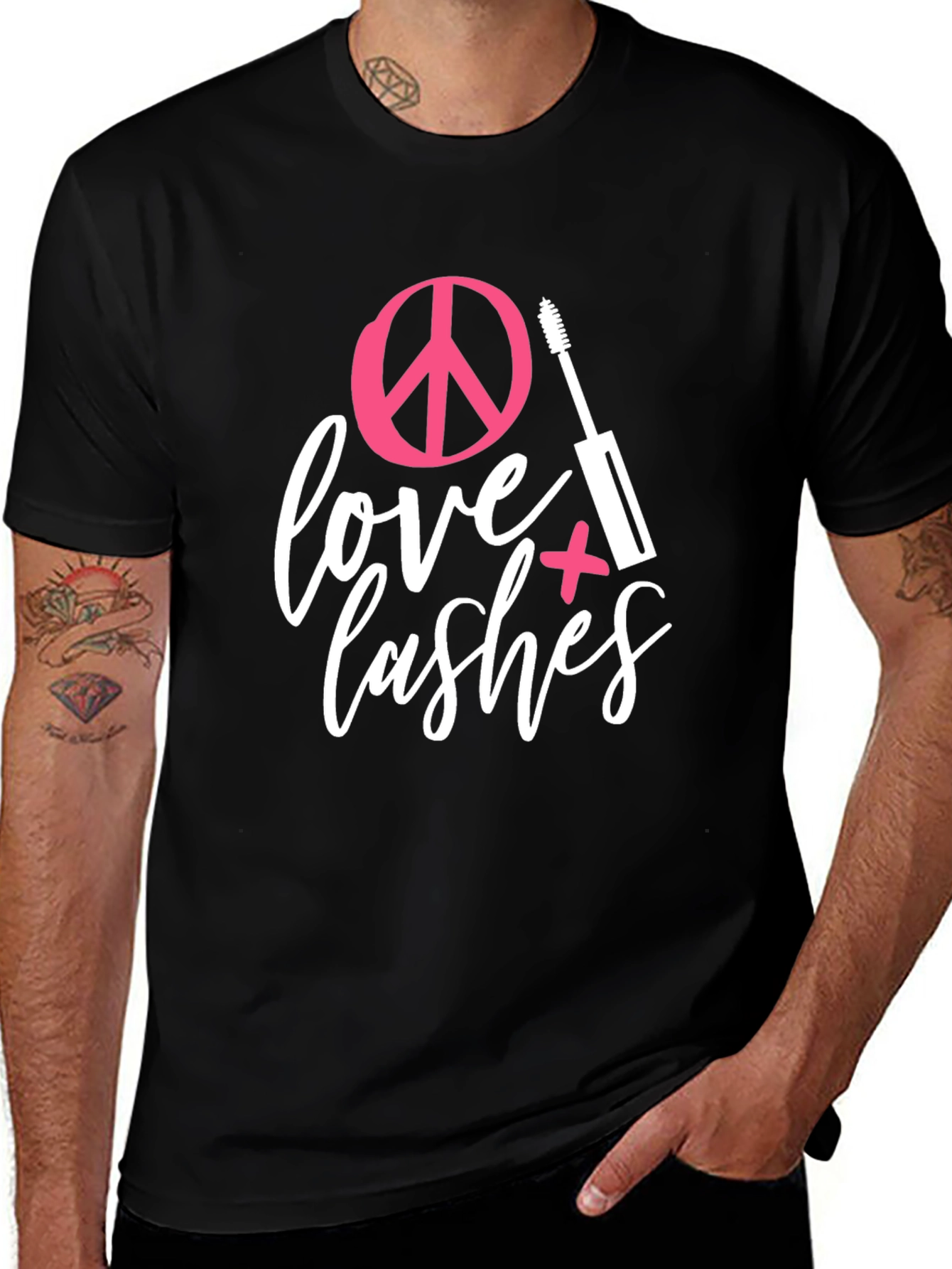 Love Lashes Graphic Tee - Stylish Casual Wear