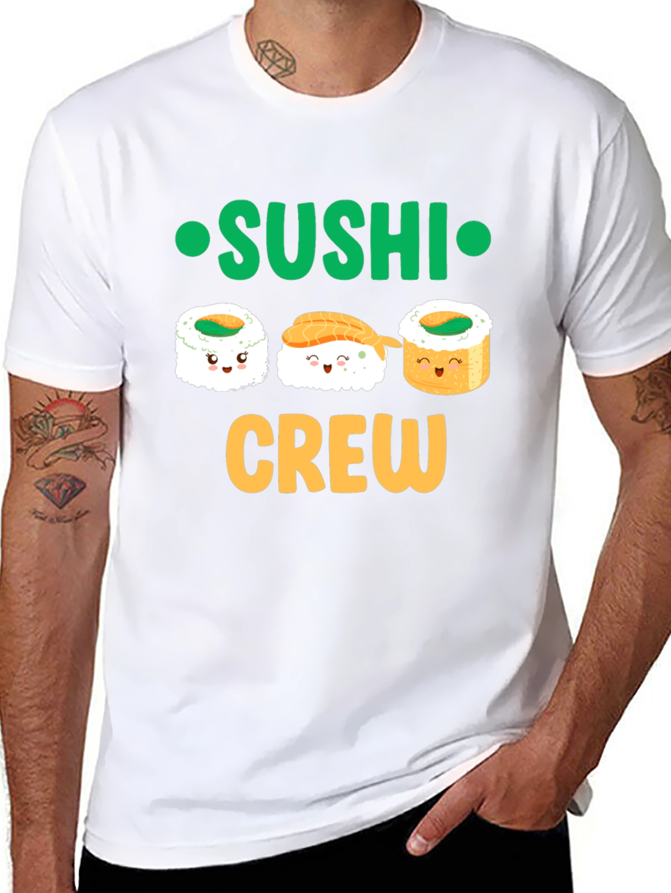 Sushi Crew T-Shirt - Foodie Fun!