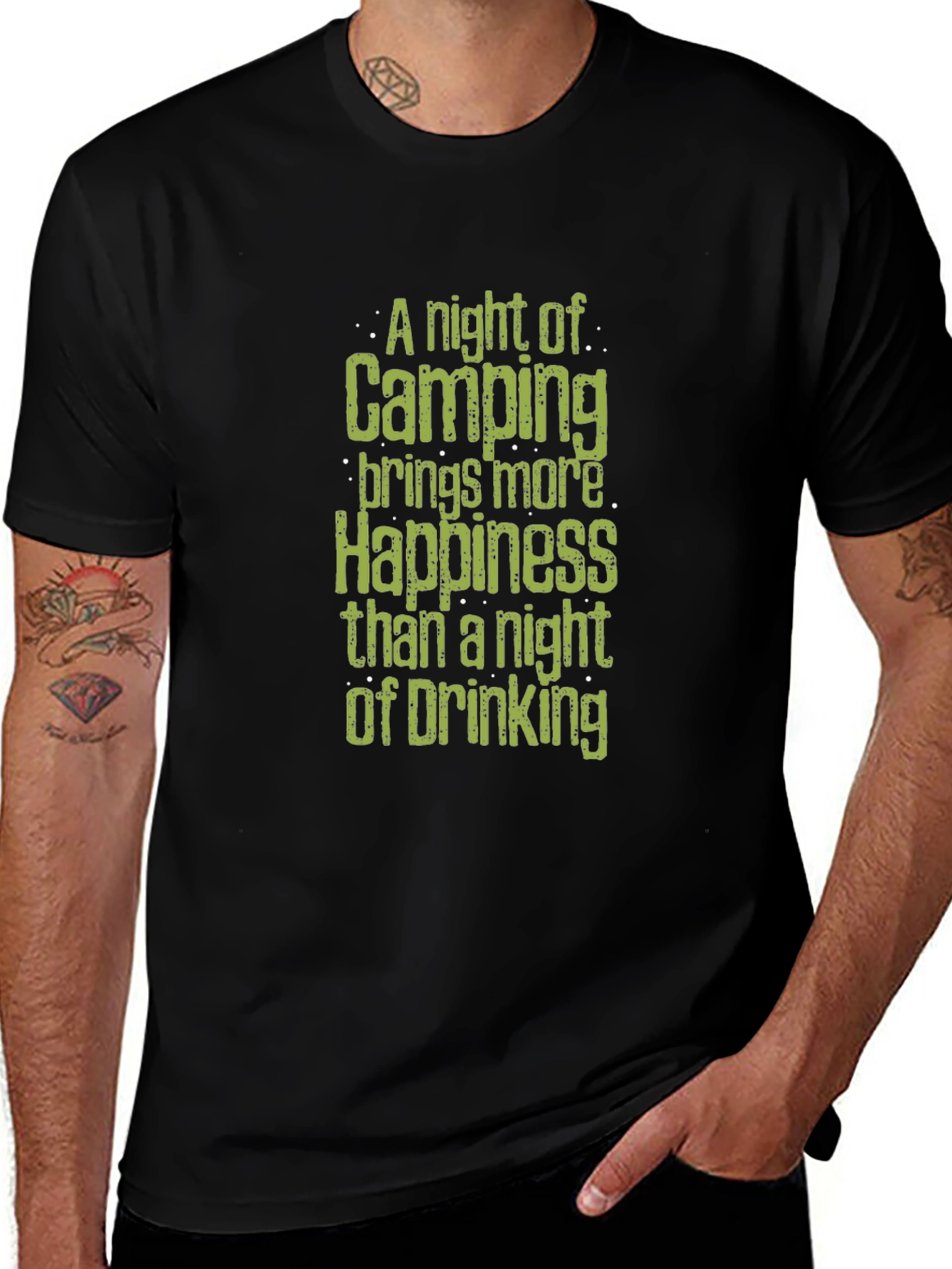 Camping Happiness Graphic Tee