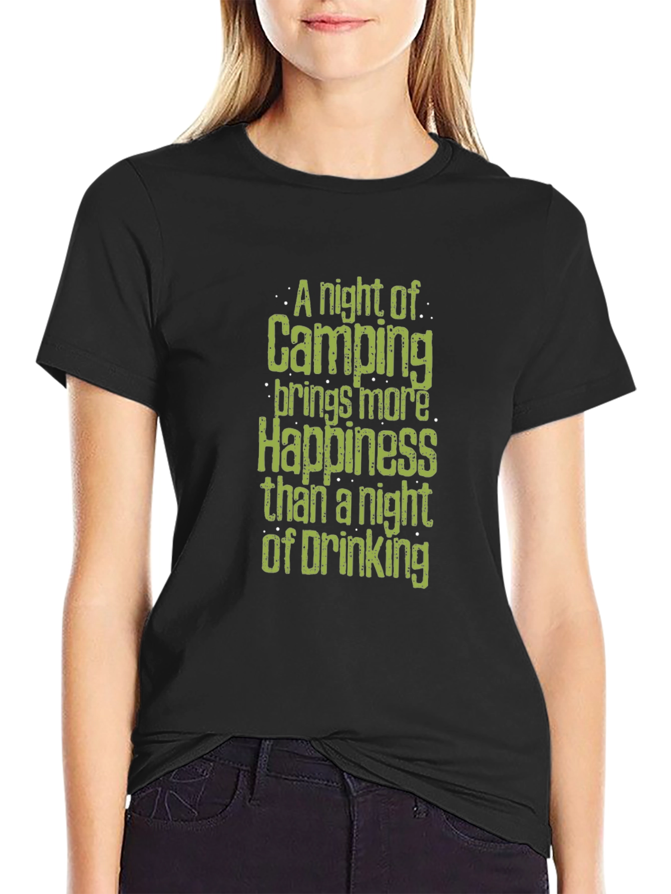 Camping Happiness Graphic Tee