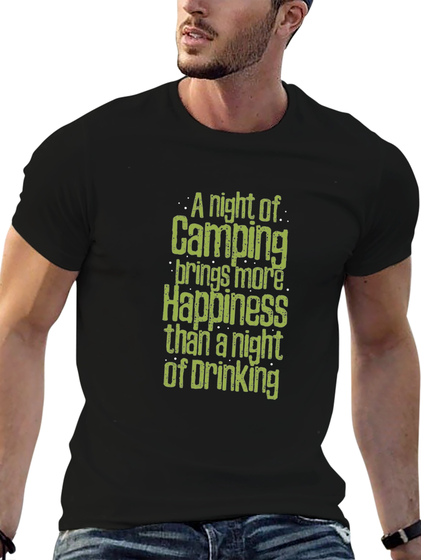 Camping Happiness Graphic Tee