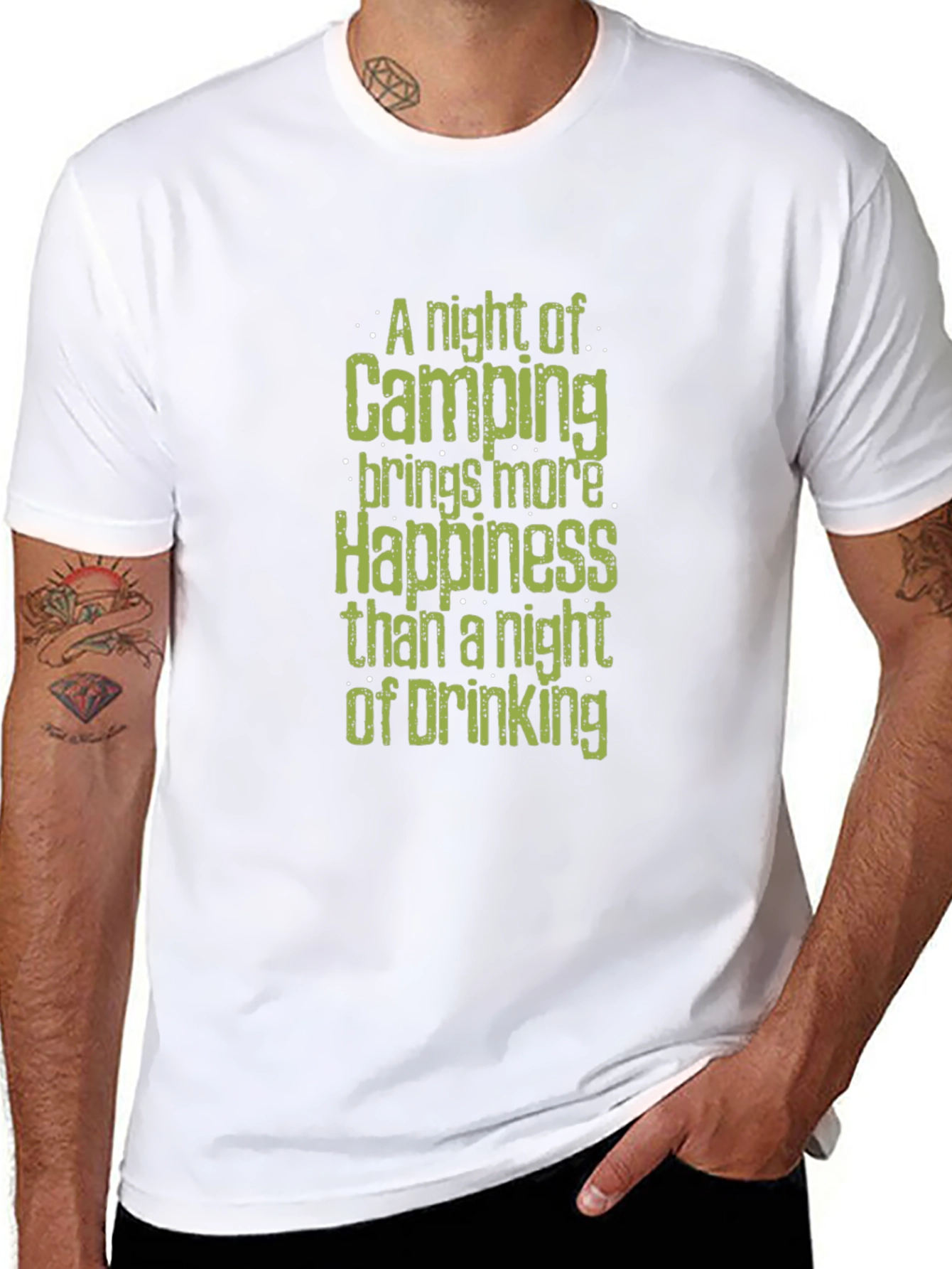 Camping Happiness Graphic Tee