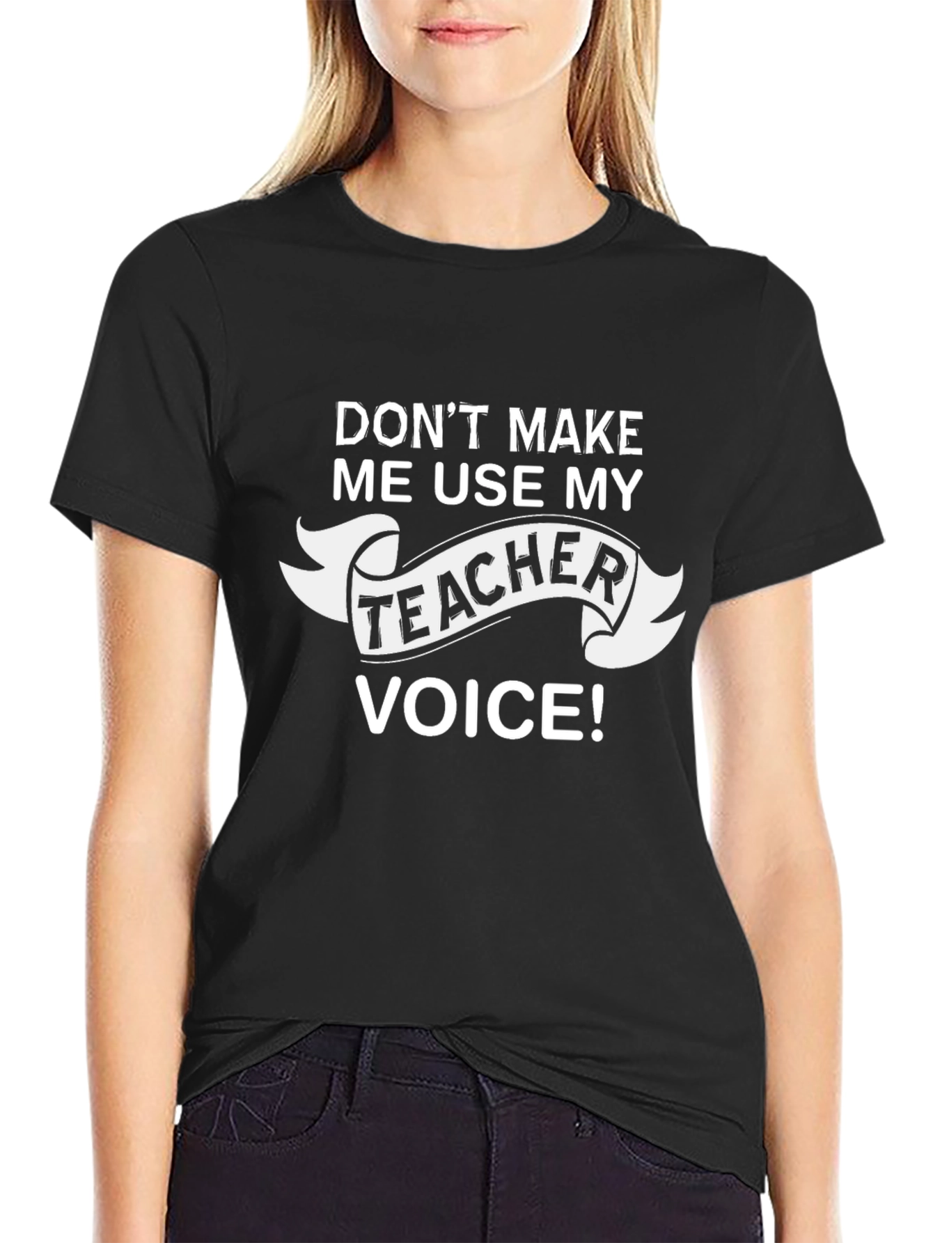 Teacher Voice T-Shirt - Funny Teacher Gift