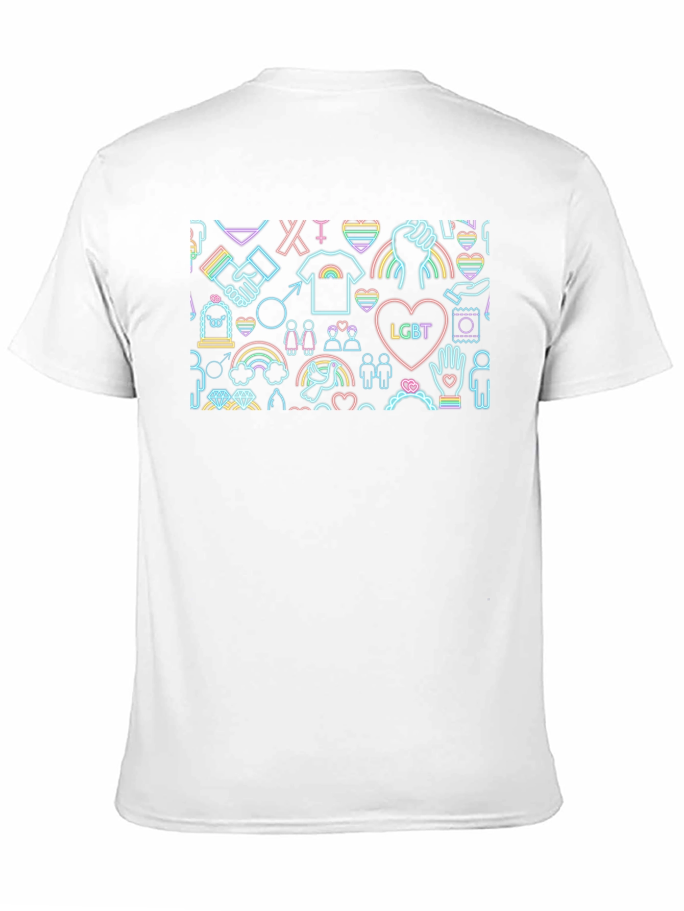 LGBT Pride Graphic Tee - Black