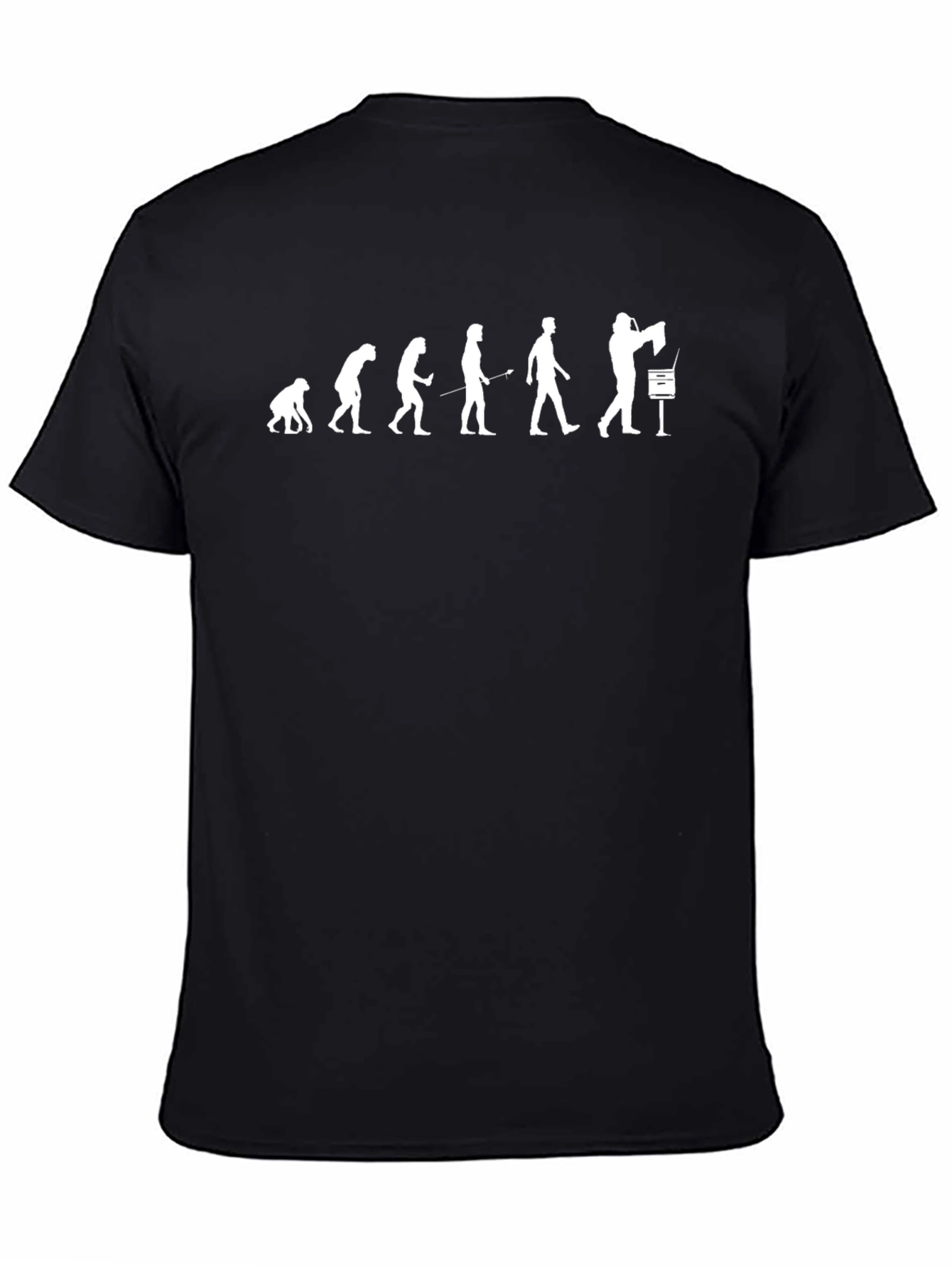 Evolution of Programmer T-Shirt - Black