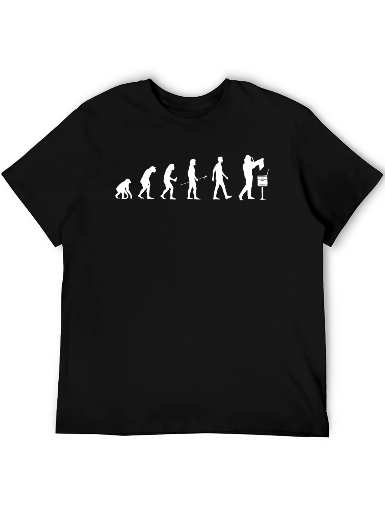 Evolution of Programmer T-Shirt - Black