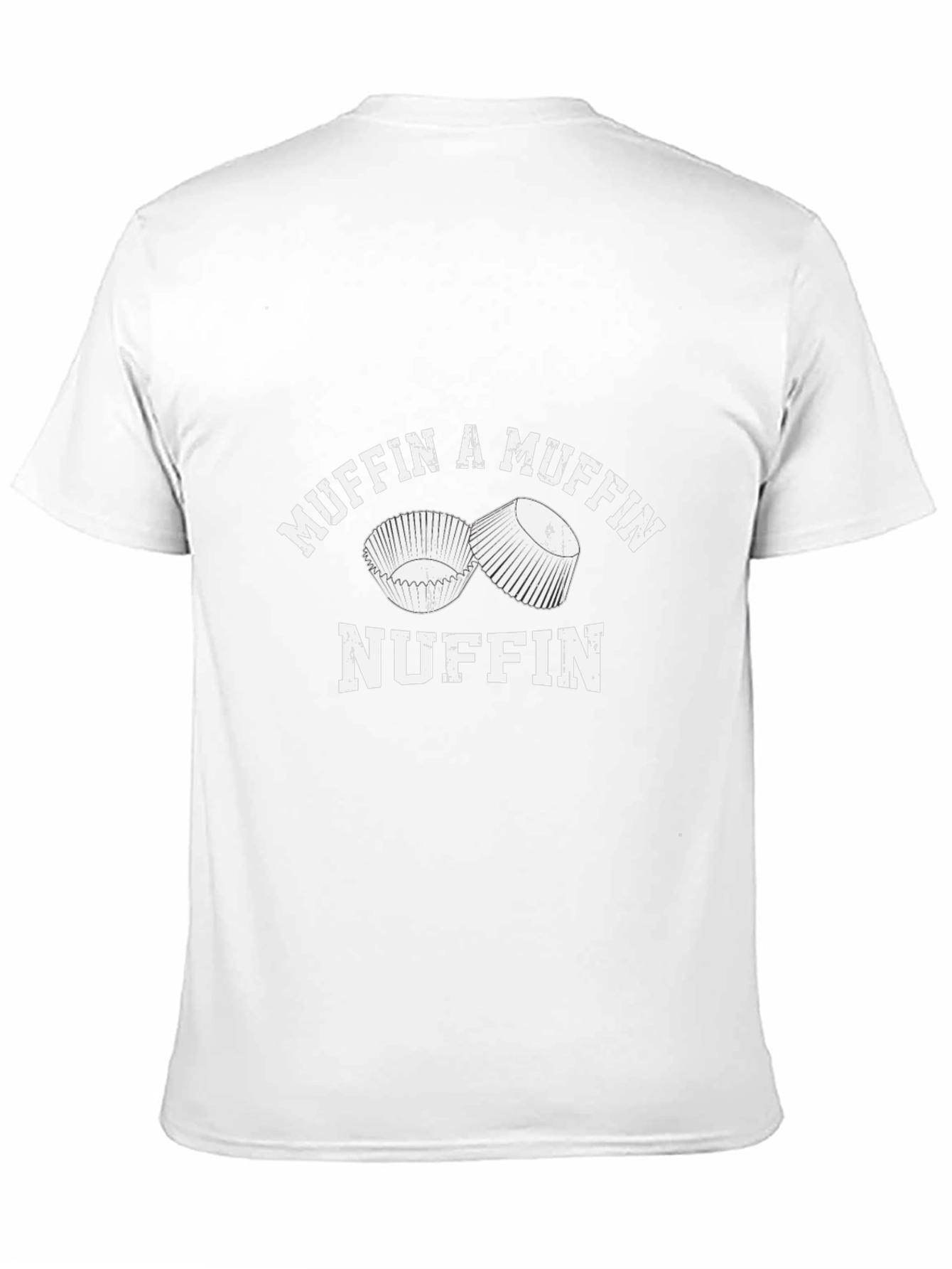 Muffin A Muffin Nuffin Black T-Shirt
