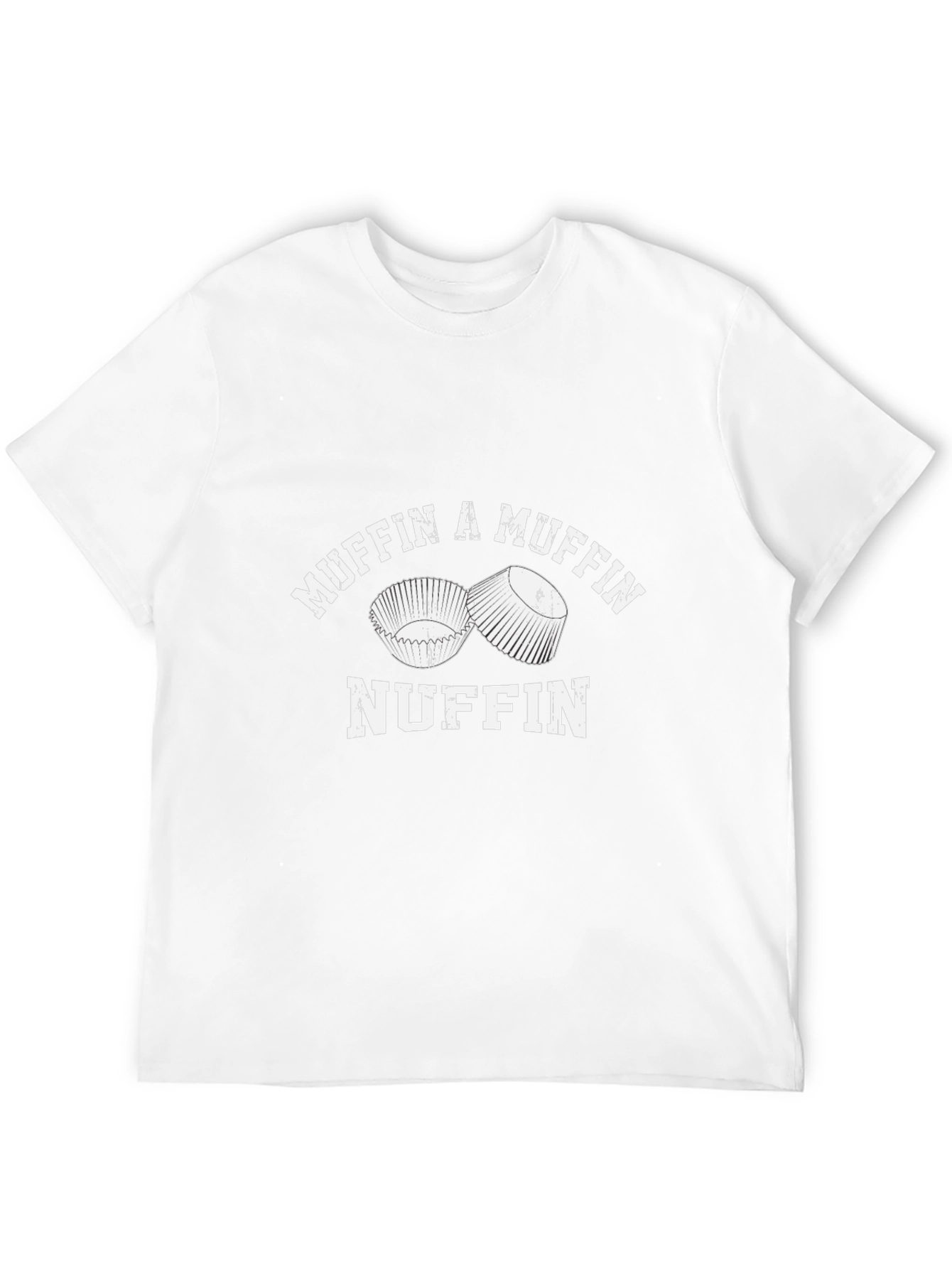 Muffin A Muffin Nuffin Black T-Shirt
