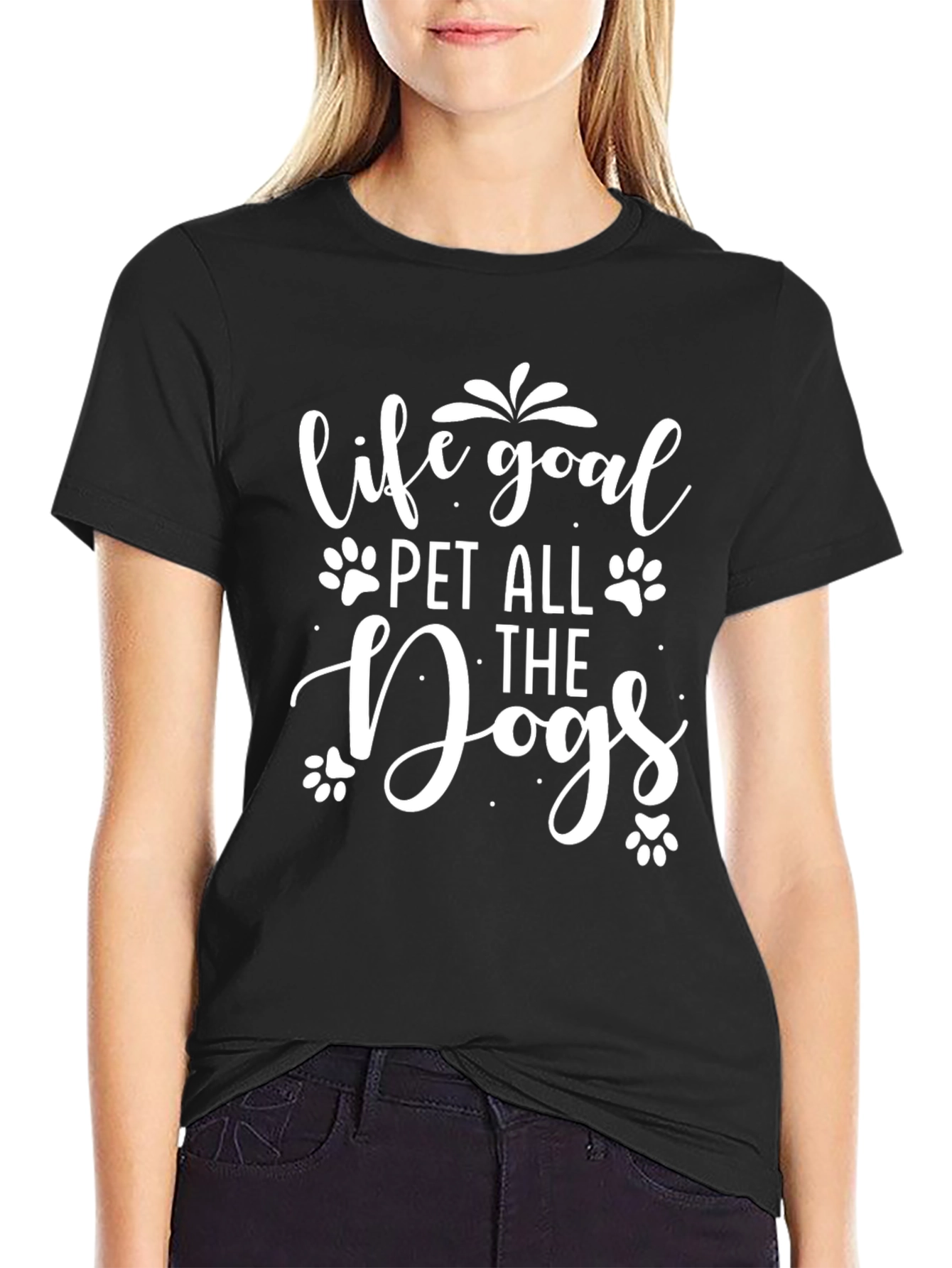 Life Goal Pet All The Dogs T-Shirt