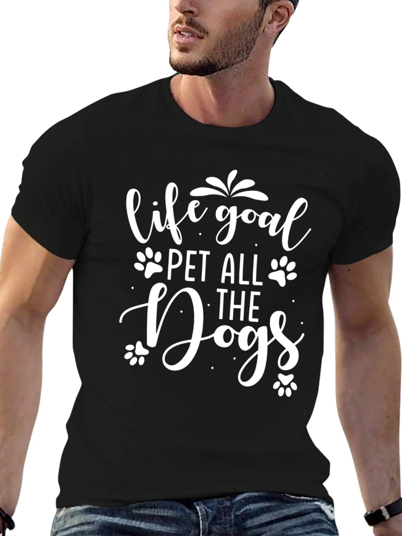 Life Goal Pet All The Dogs T-Shirt