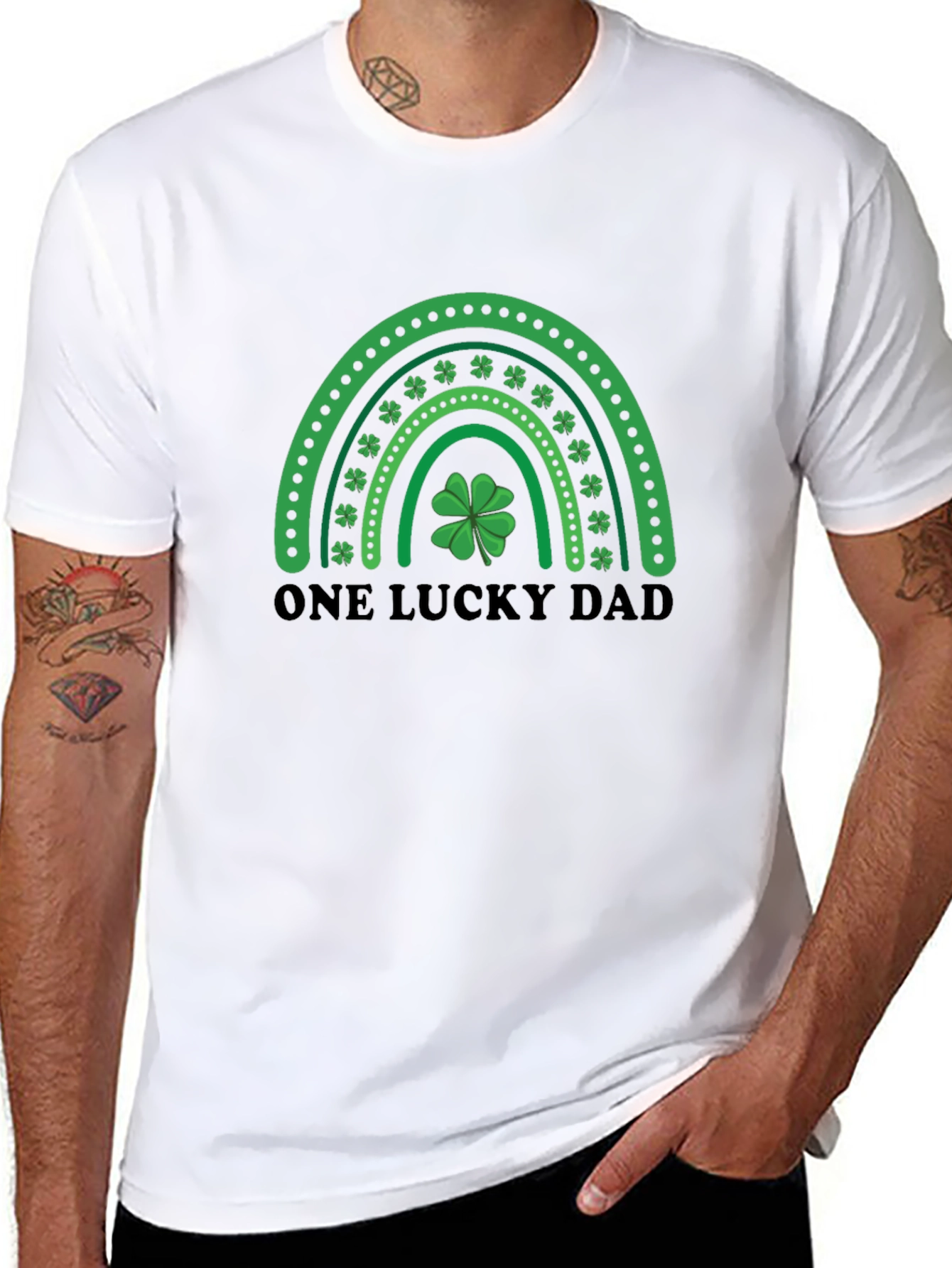 Lucky Dad St. Patricks Day T-Shirt