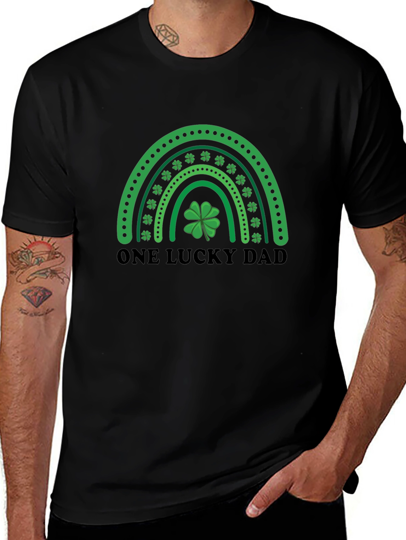 Lucky Dad St. Patricks Day T-Shirt