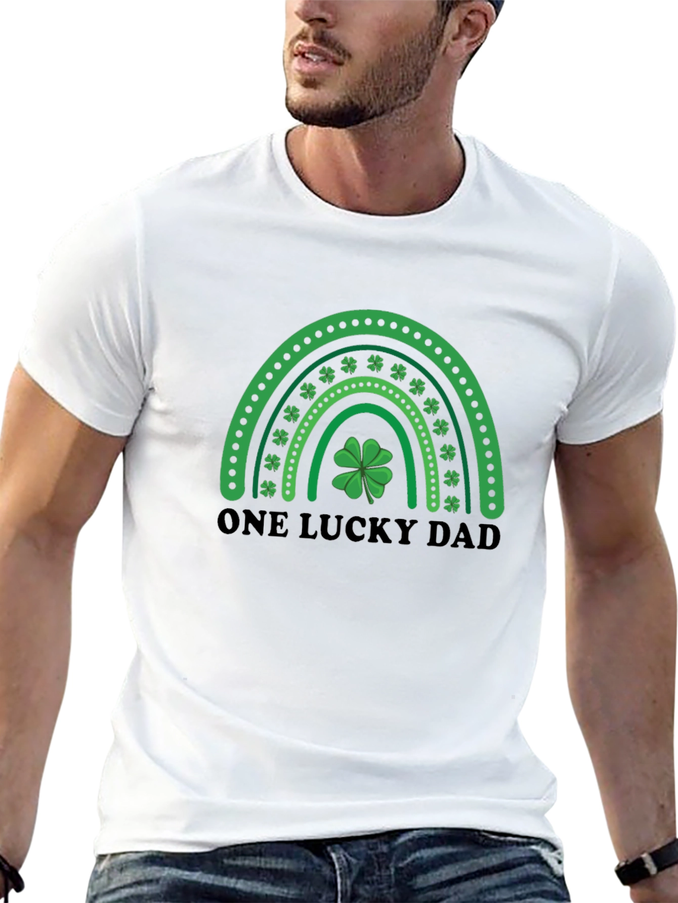 Lucky Dad St. Patricks Day T-Shirt