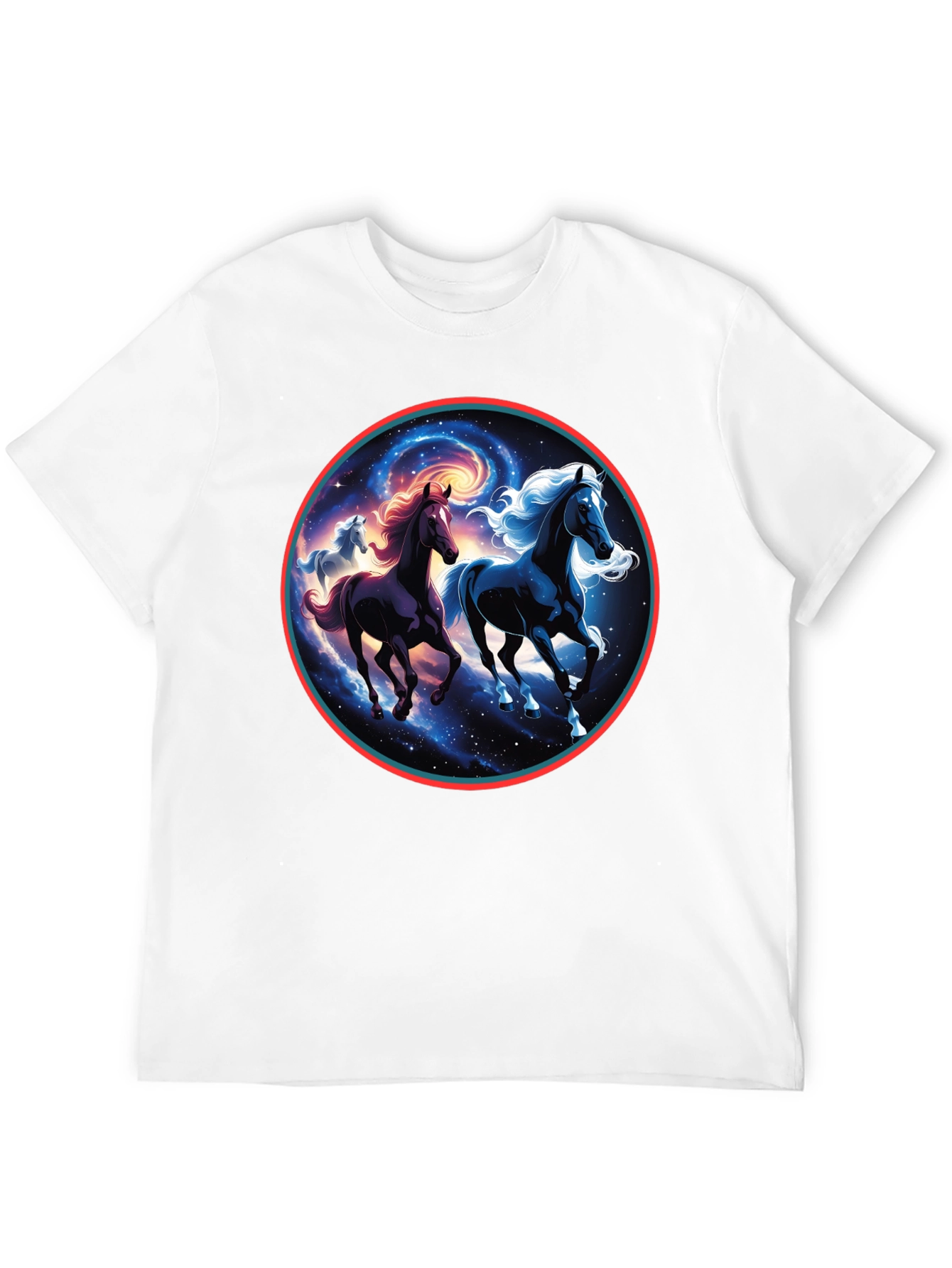 Celestial Horses Graphic Tee