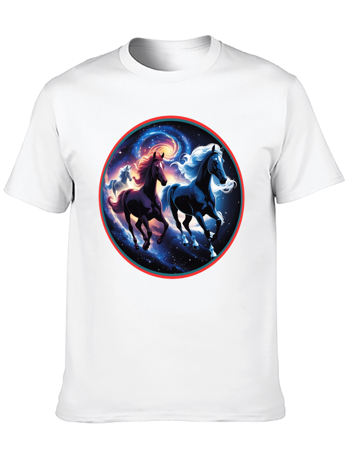 Celestial Horses Graphic Tee