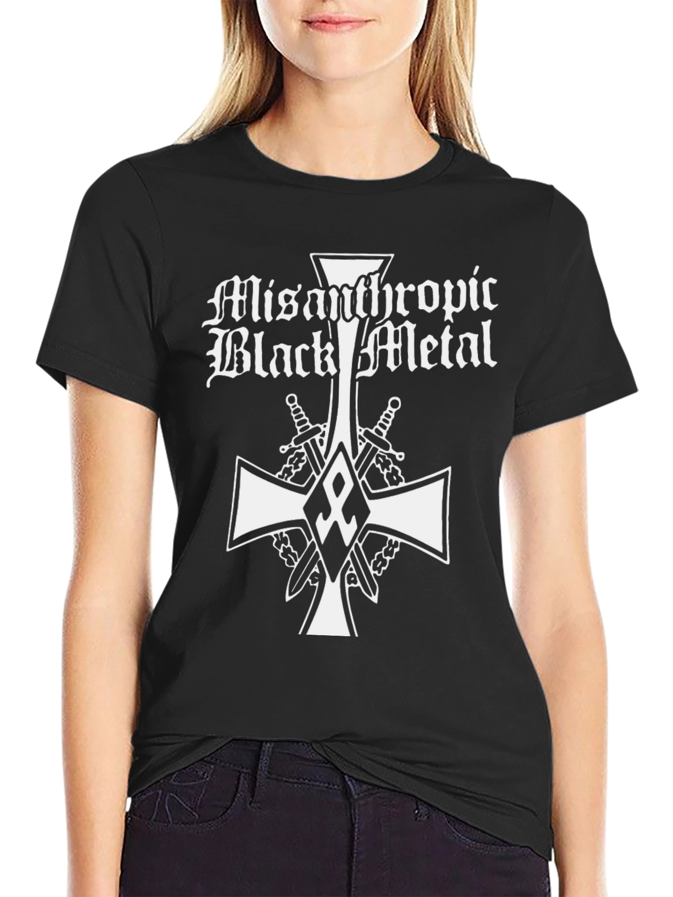Misanthropic Black Metal T-Shirt