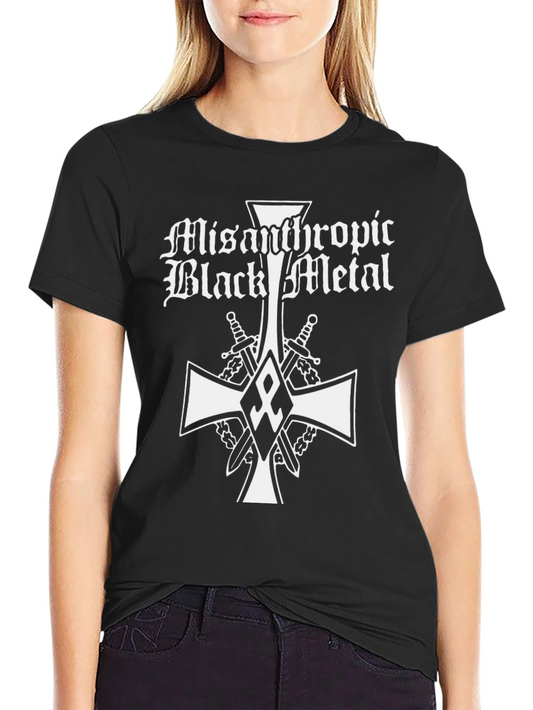 Misanthropic Black Metal T-Shirt