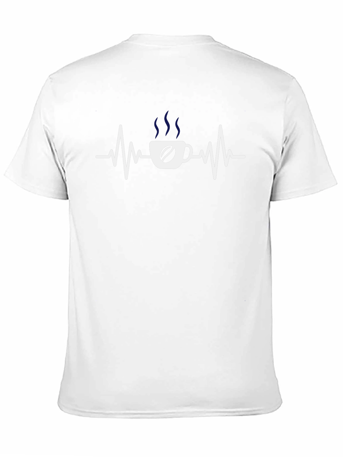 Coffee Heartbeat T-Shirt - Caffeine Lover Tee