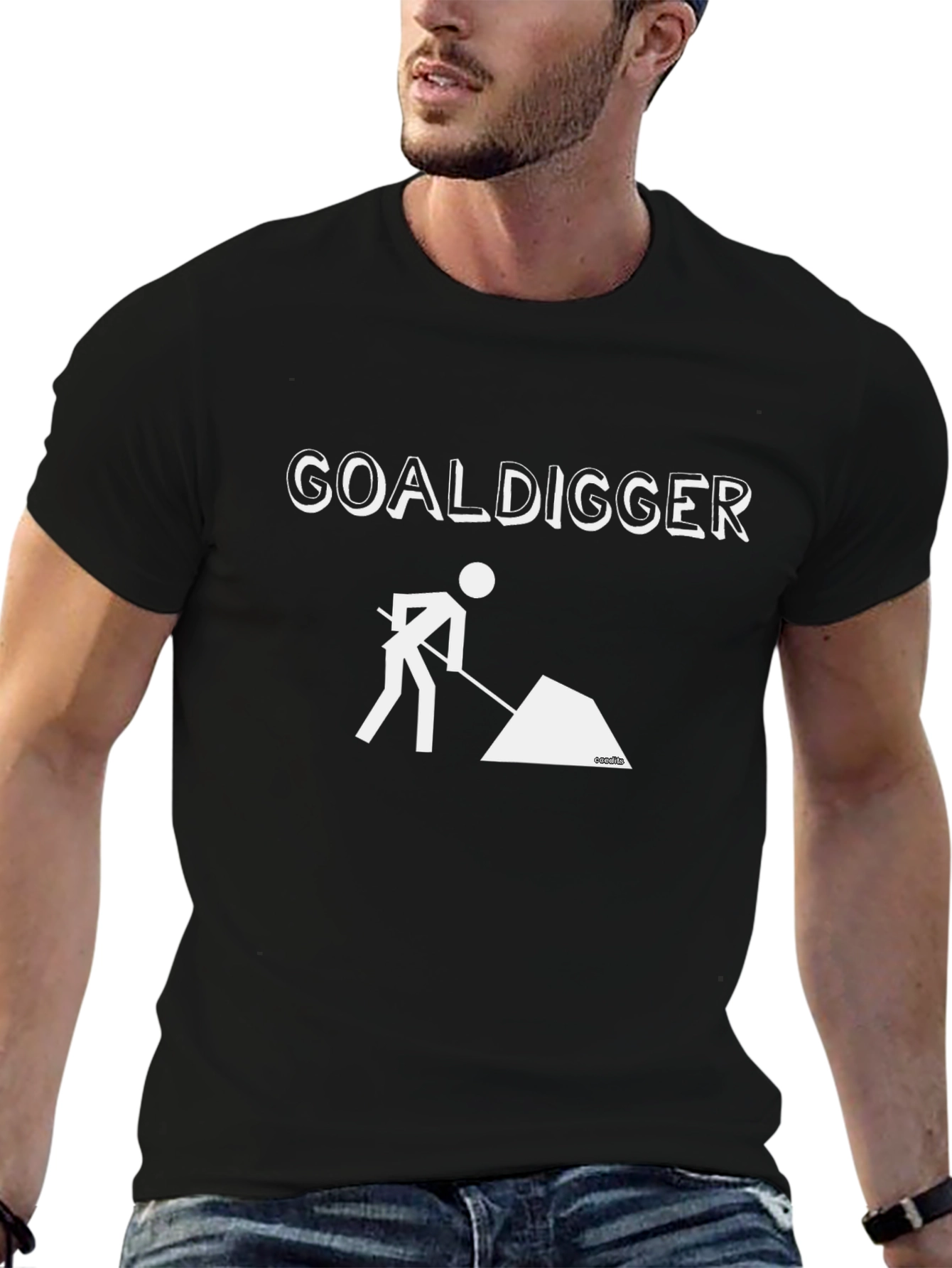 Goal Digger T-Shirt - Funny Novelty Graphic Tee