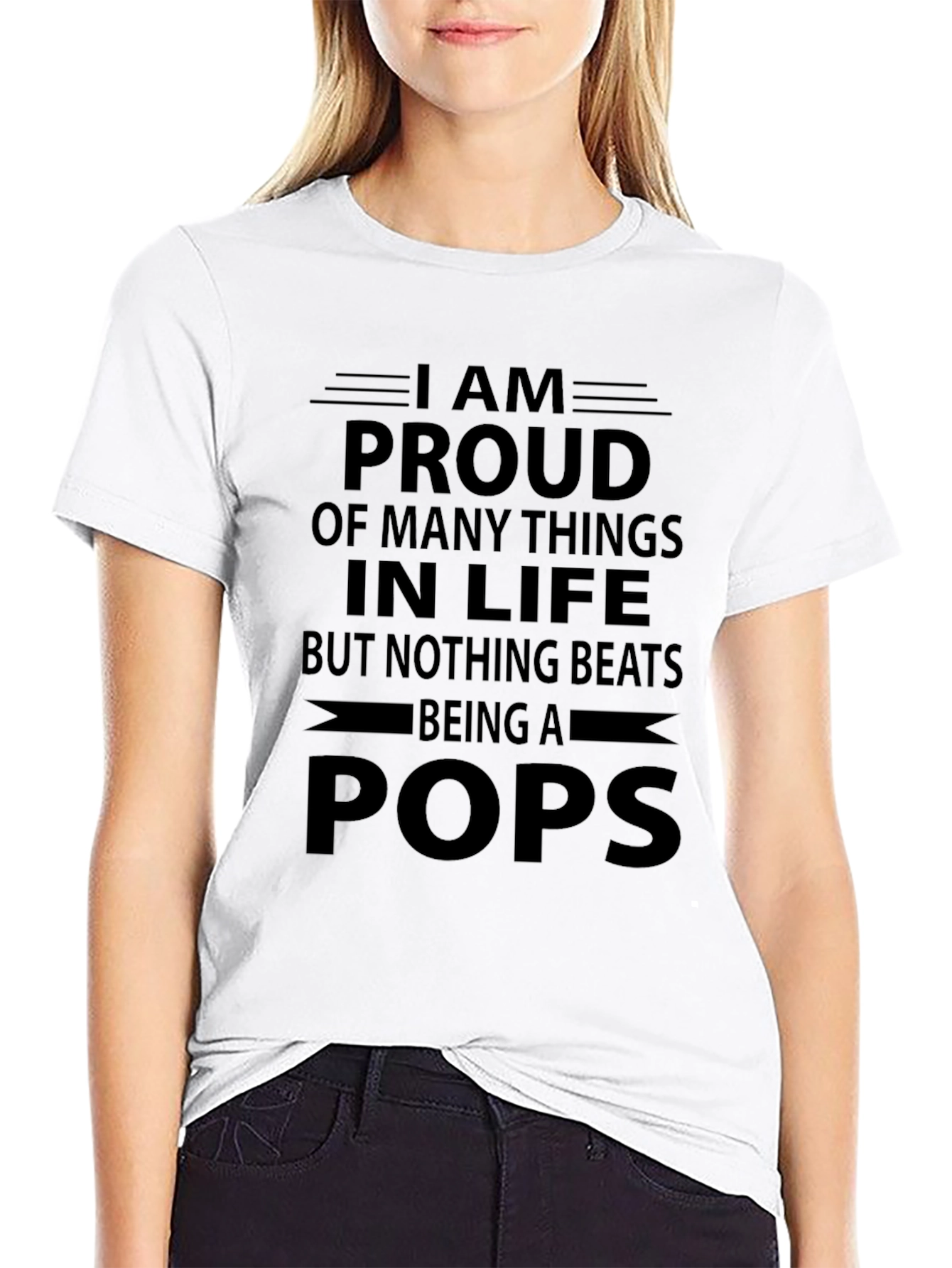 Proud Pops T-Shirt - Fathers Day Gift