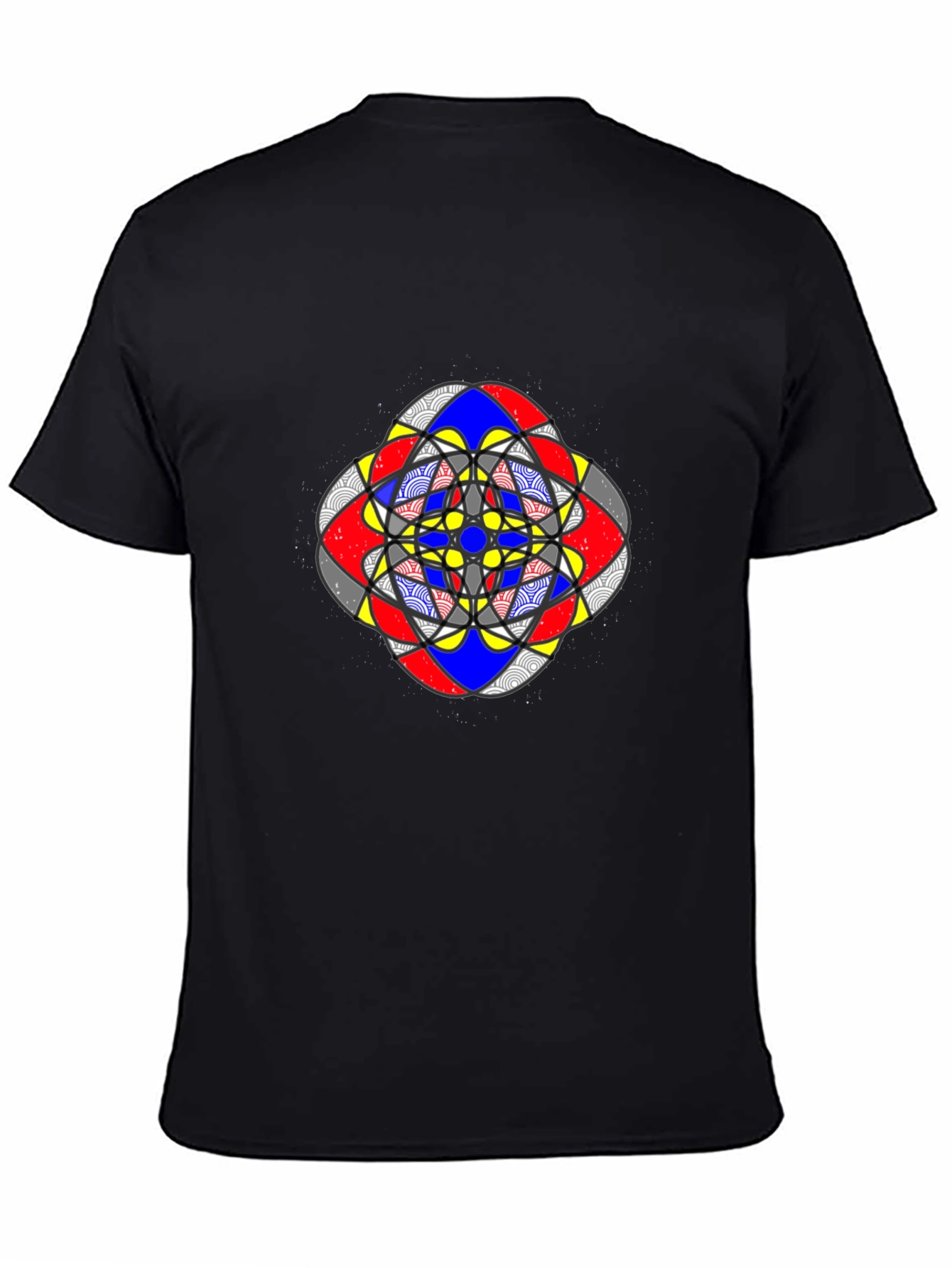 Geometric Mandala Graphic Print T-Shirt