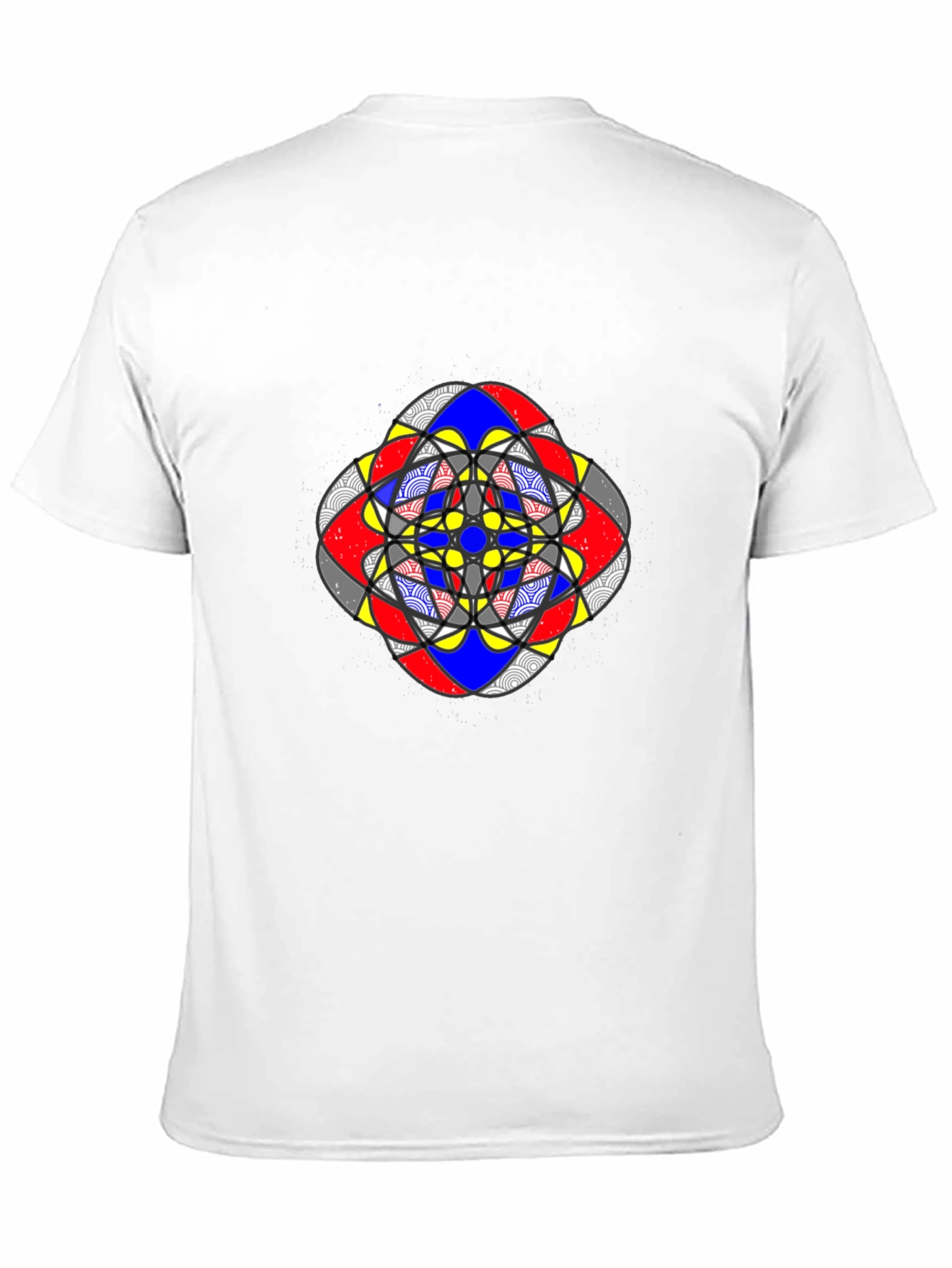 Geometric Mandala Graphic Print T-Shirt