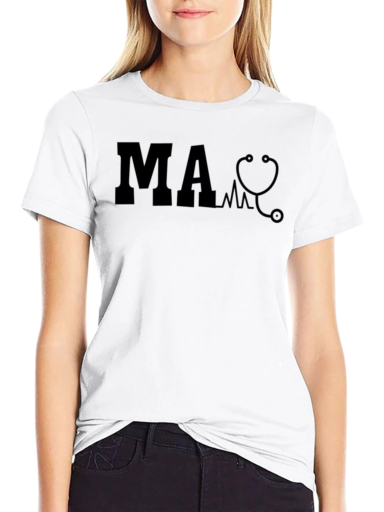 Medical Assistant MA Stethoscope T-Shirt
