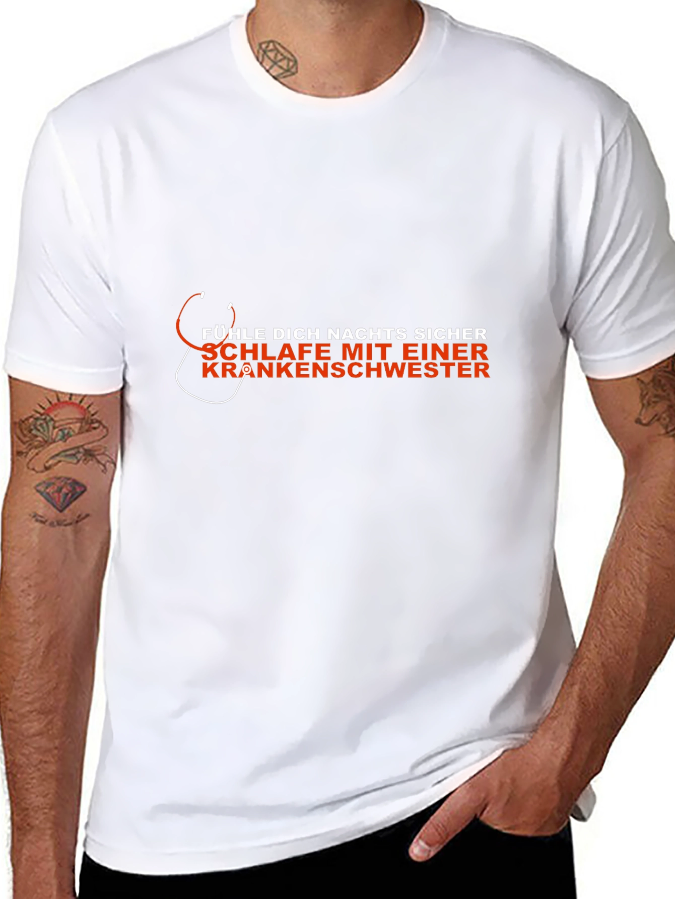 Nurse T-Shirt - Sleep With A Nurse