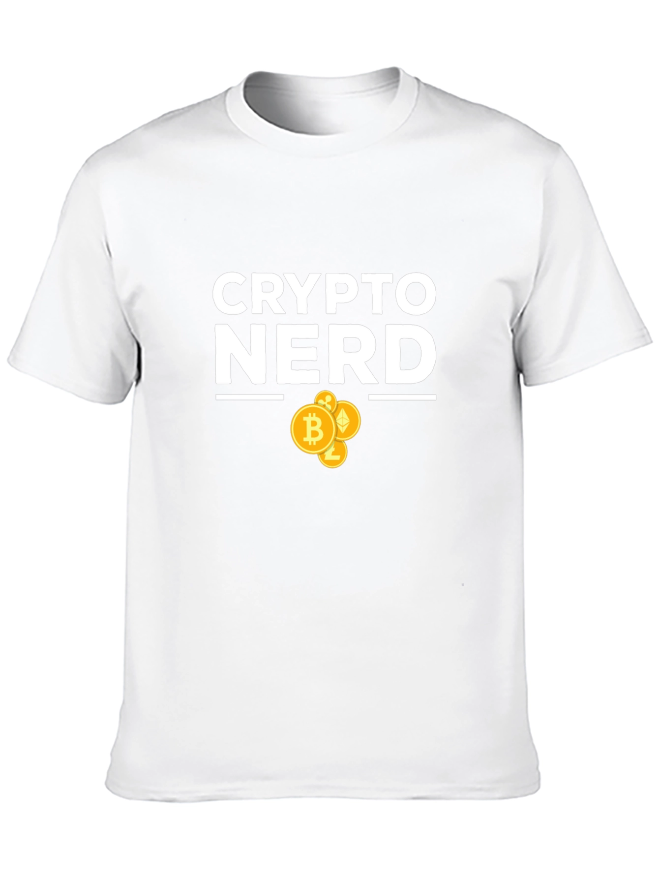 Crypto Nerd Black T-Shirt