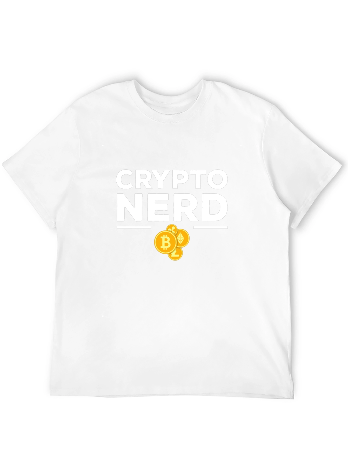Crypto Nerd Black T-Shirt