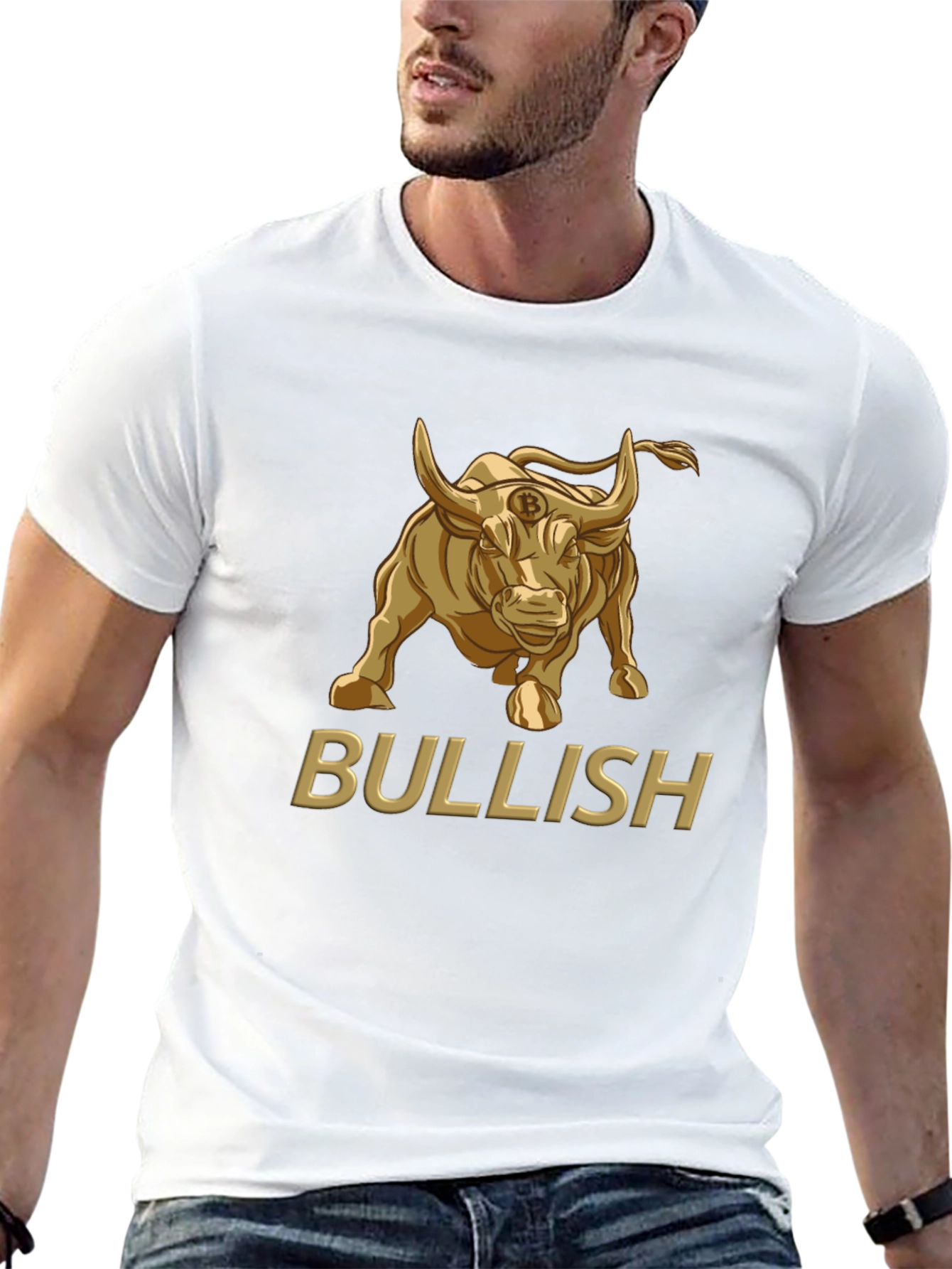 Bullish Bitcoin Graphic T-Shirt