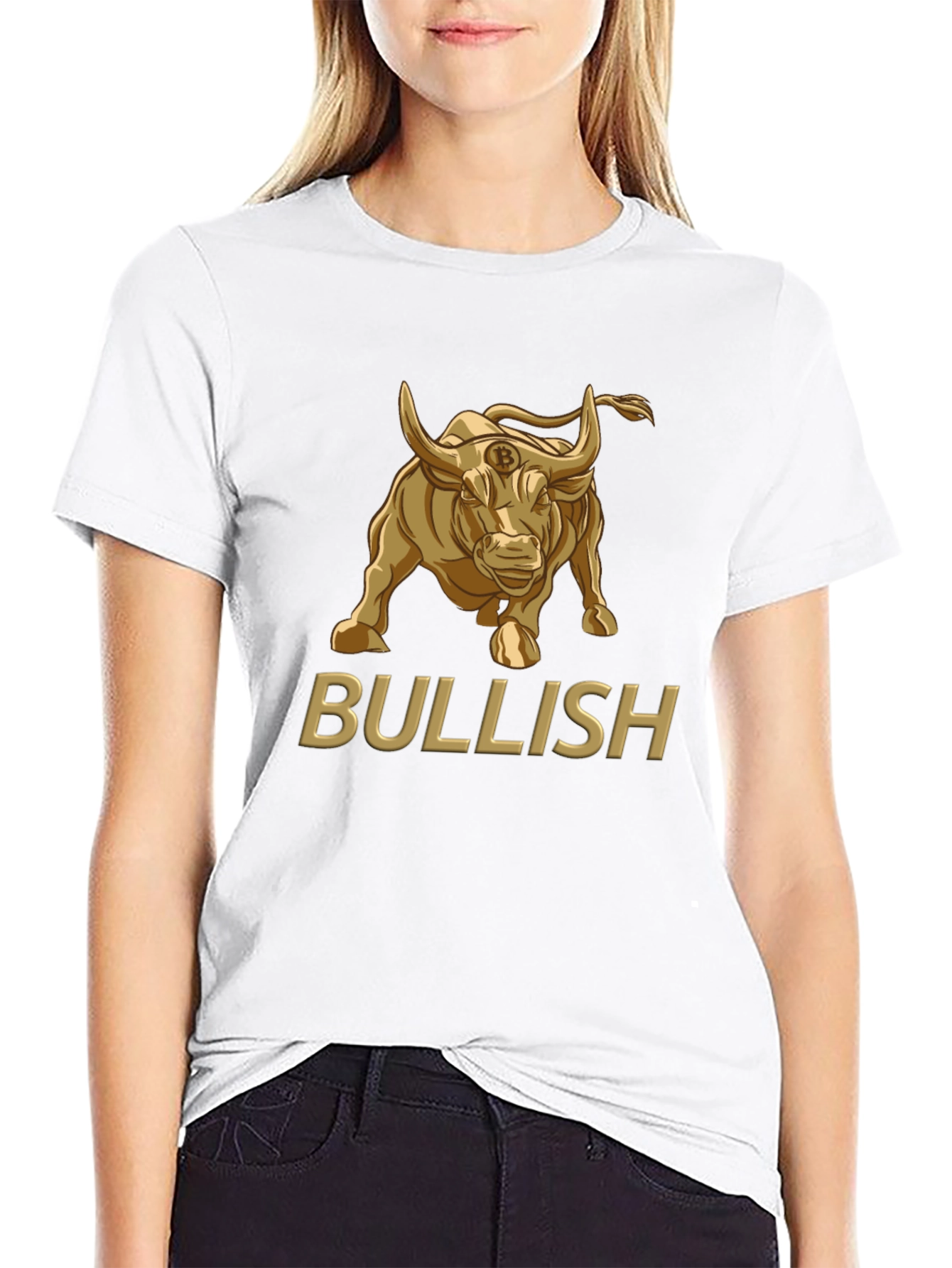 Bullish Bitcoin Graphic T-Shirt