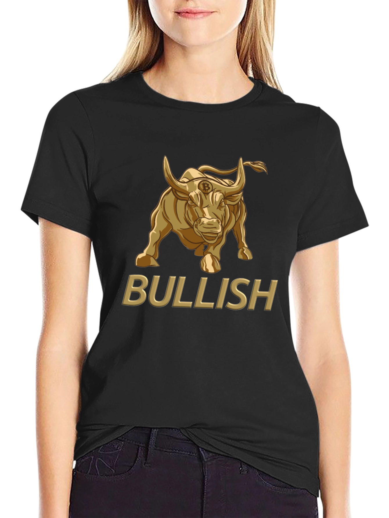 Bullish Bitcoin Graphic T-Shirt