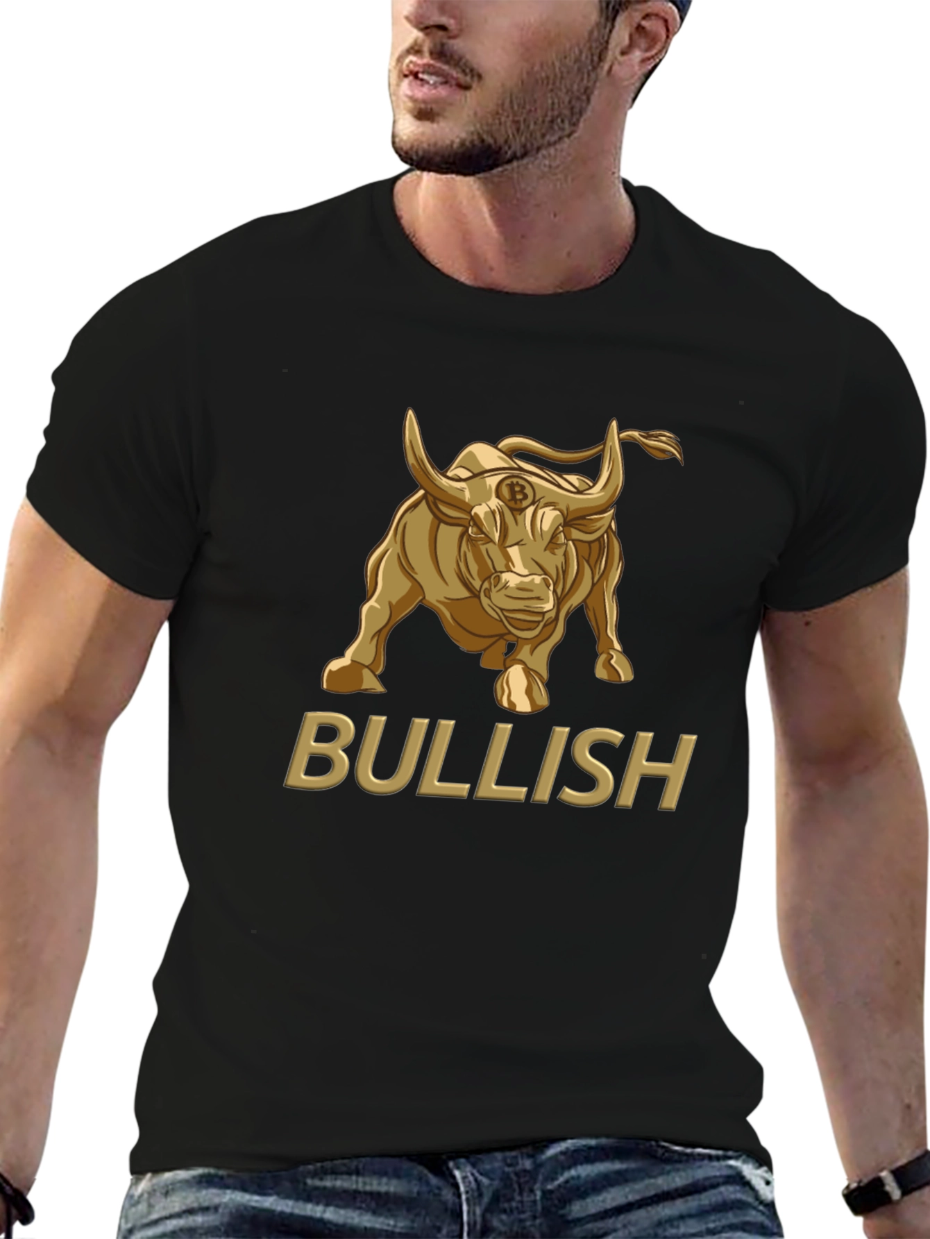 Bullish Bitcoin Graphic T-Shirt
