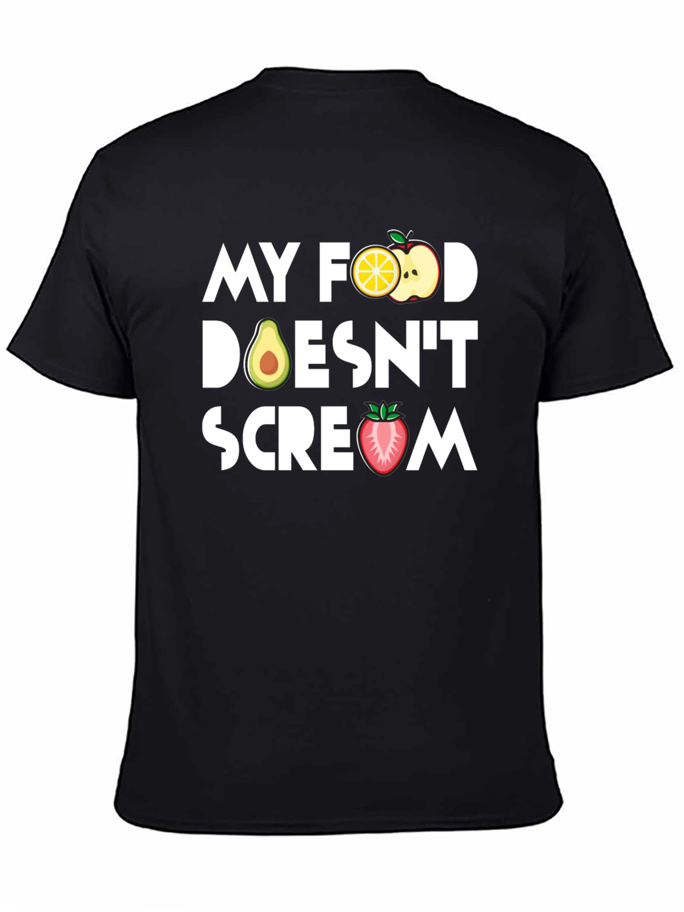 Vegan T-Shirt - My Food Doesnt Scream