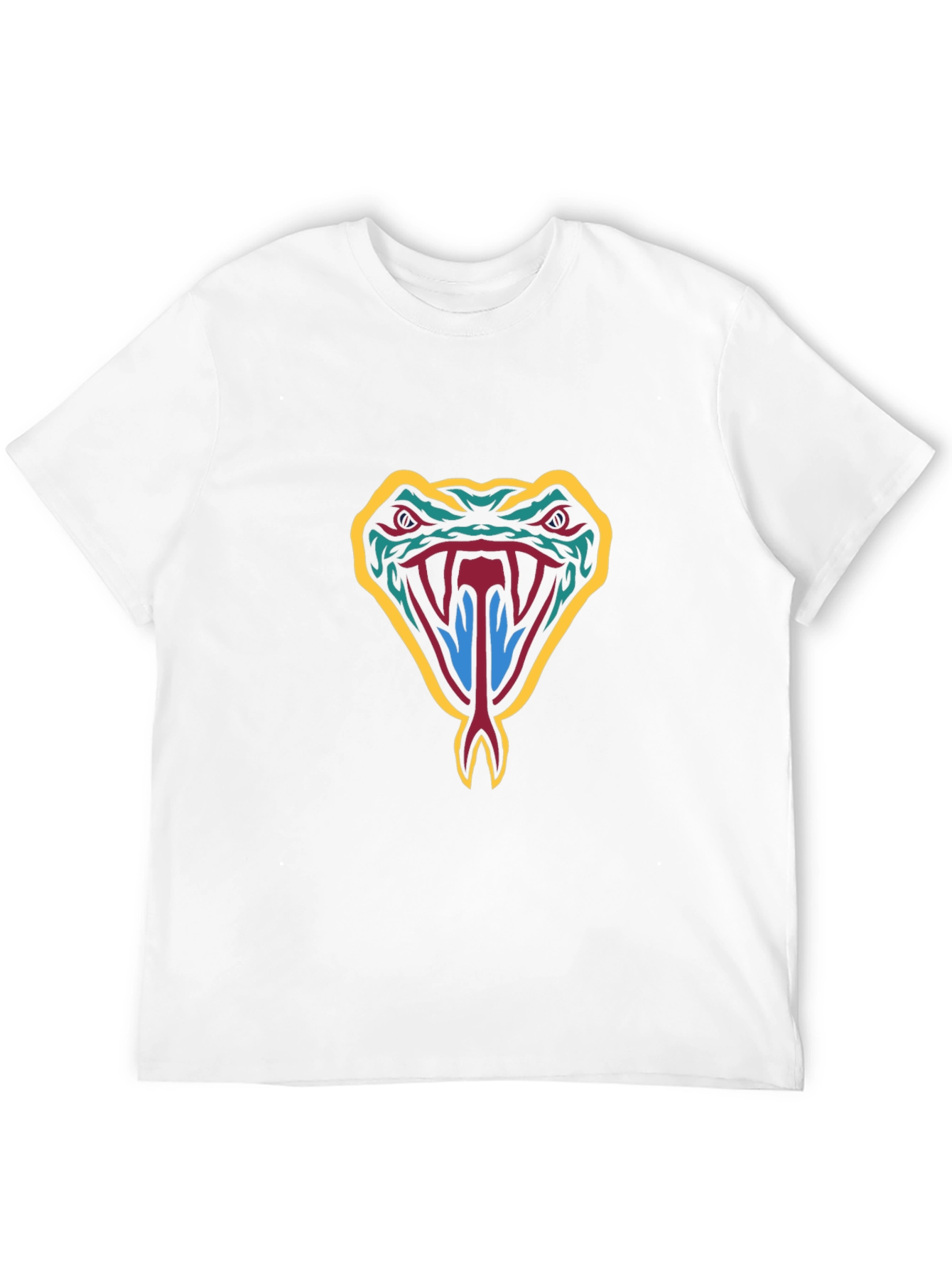 Snake Graphic Tee - Bold Design Comfortable Fit