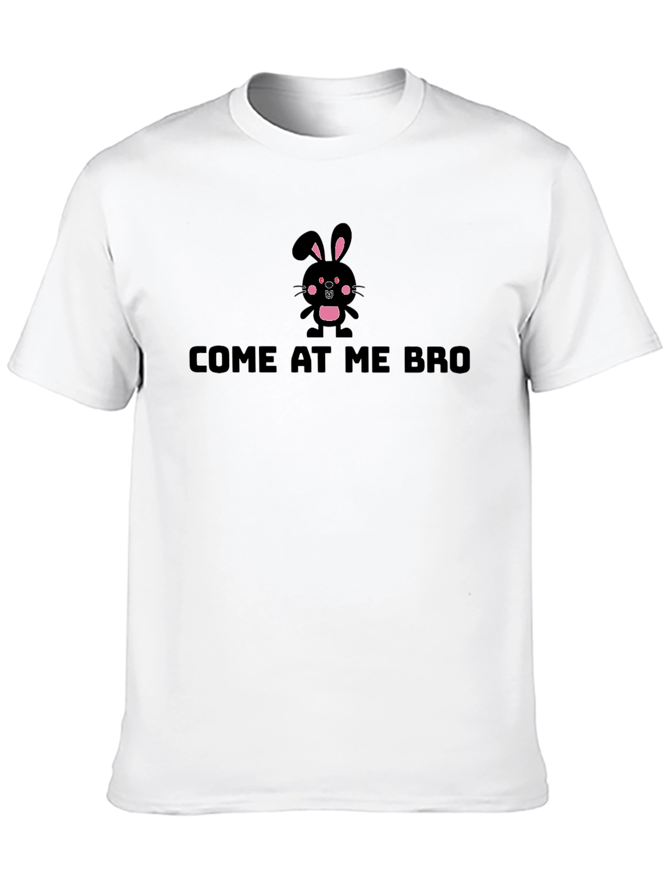 Come at Me Bro Bunny Graphic Tee