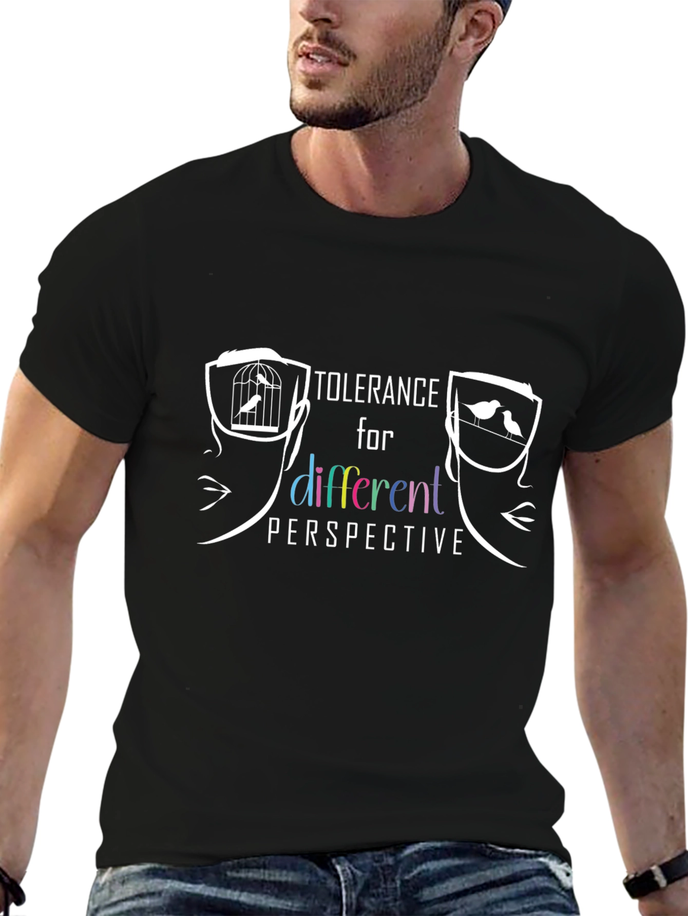 Tolerance for Different Perspectives Graphic Tee