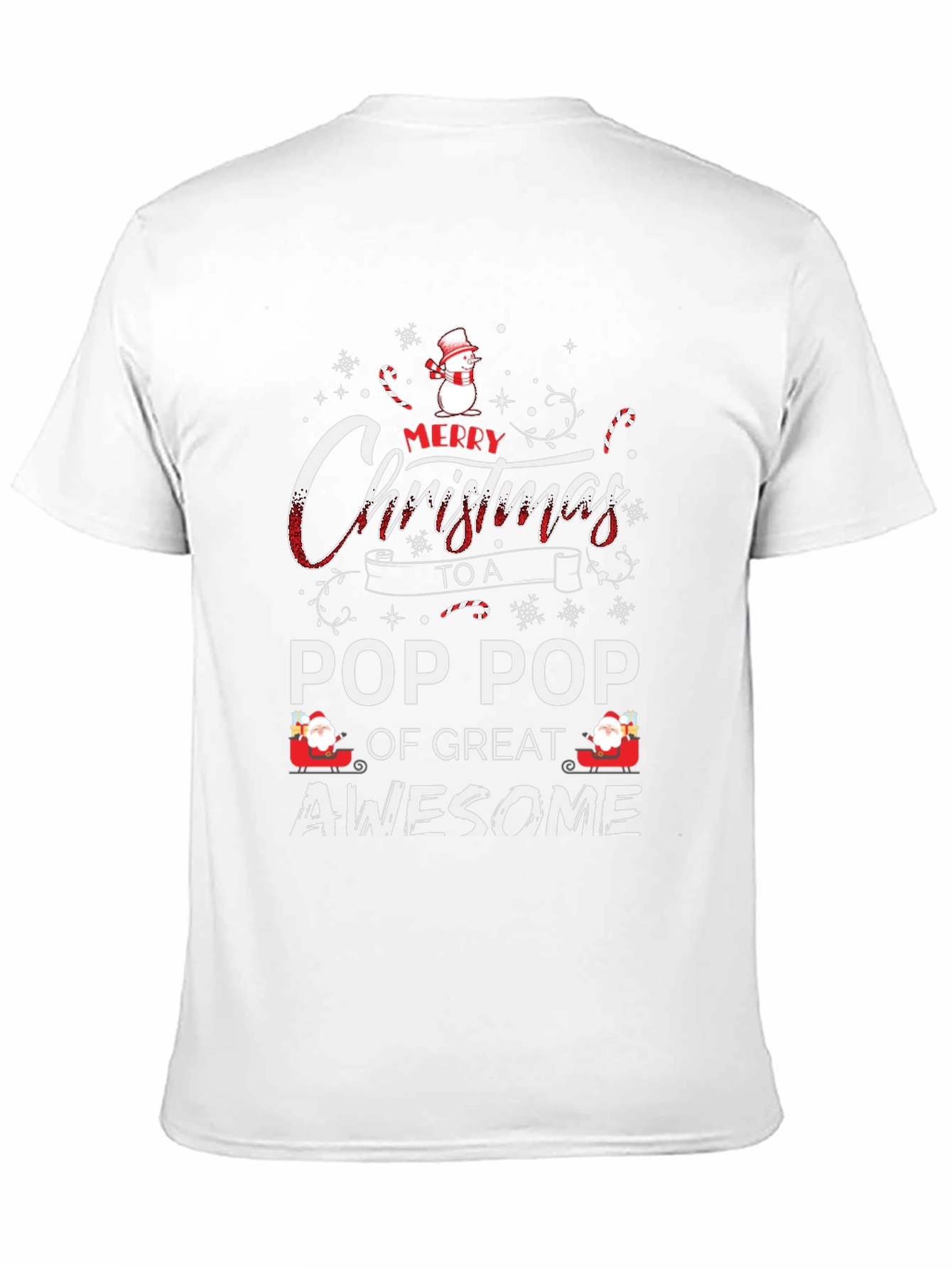 Merry Christmas Pop Pop T-Shirt