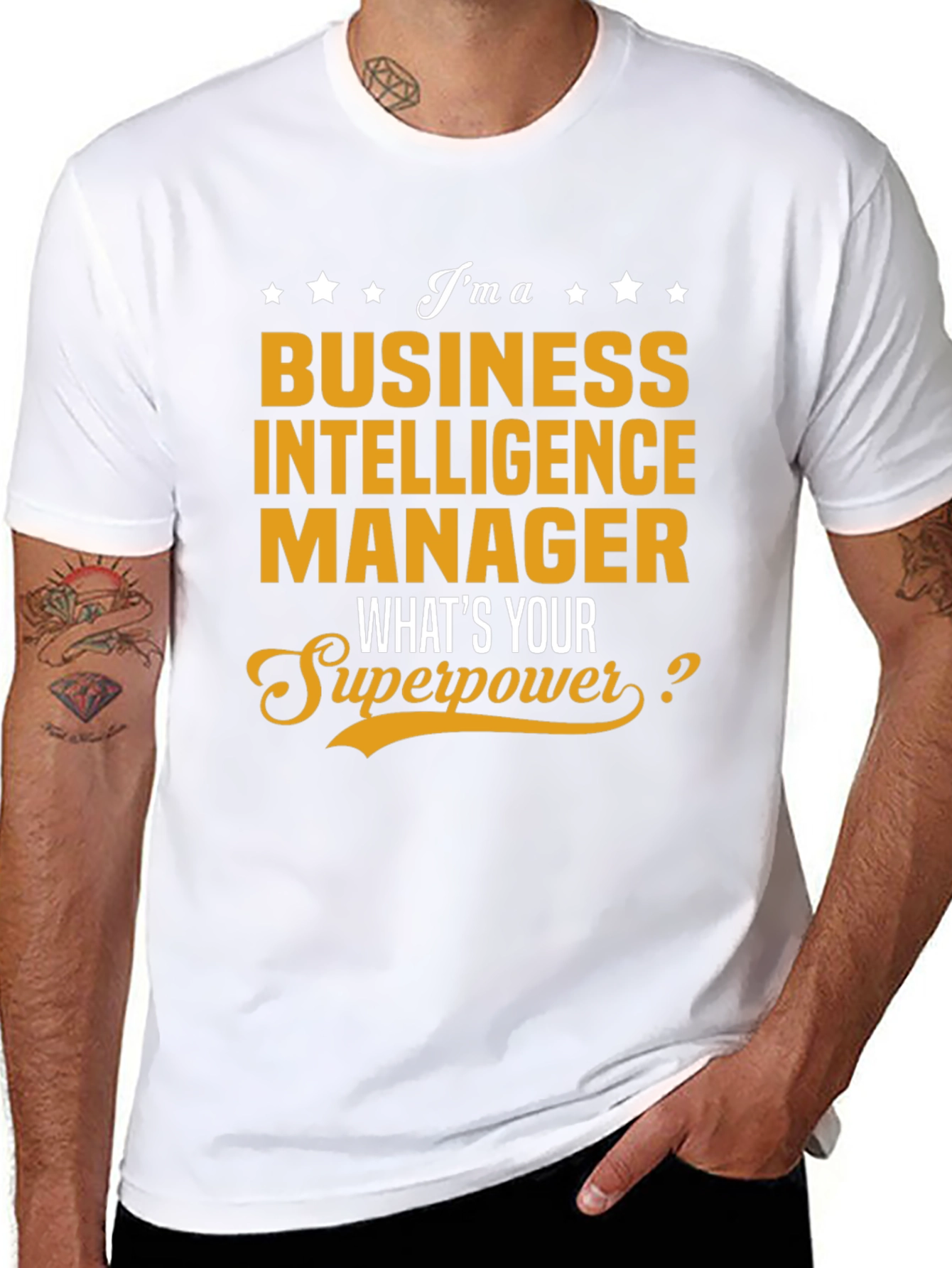 Business Intelligence Manager Superpower T-Shirt