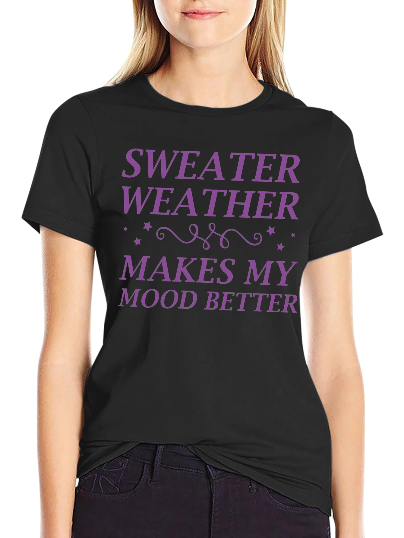 Sweater Weather Mood Booster Tee