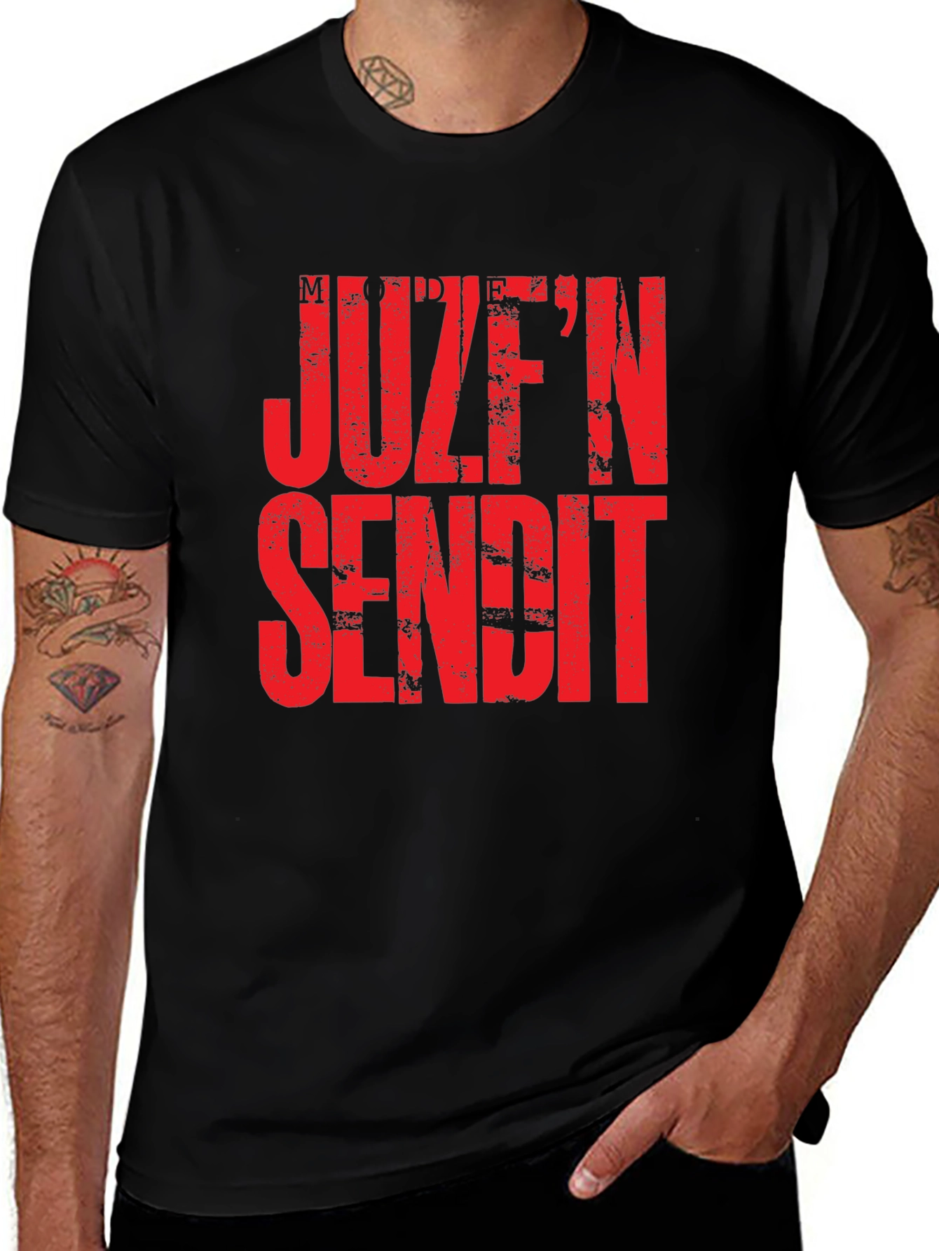 JuzN Sendit Graphic T-Shirt