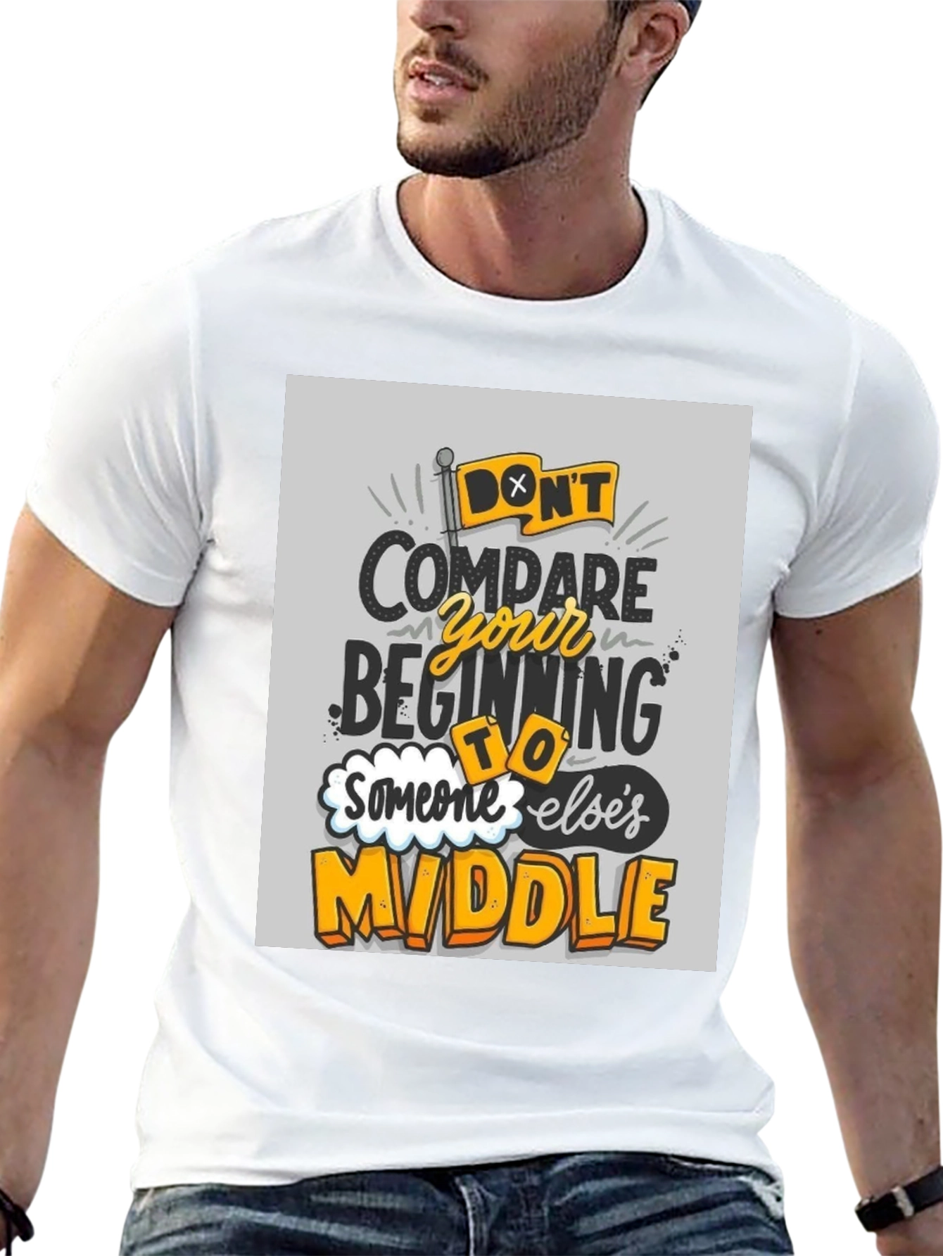 Dont Compare T-Shirt - Motivational Graphic Tee