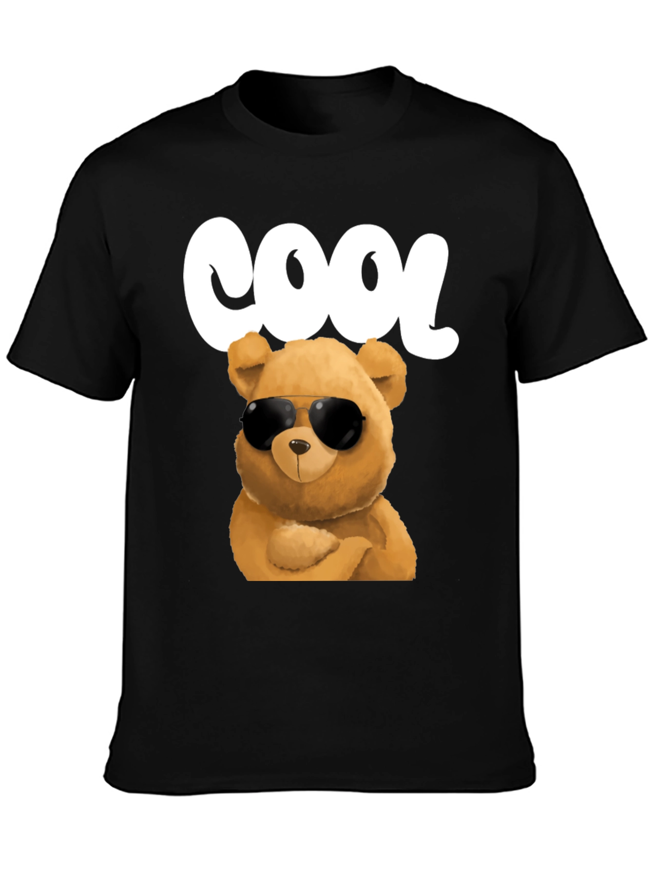 Cool Bear Graphic T-Shirt - Trendy Mens Tee