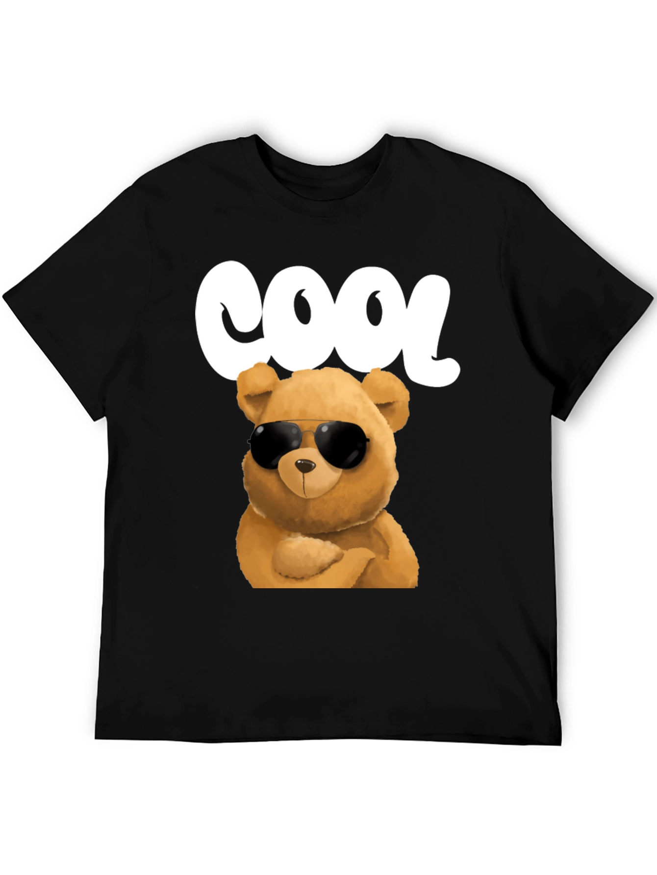 Cool Bear Graphic T-Shirt - Trendy Mens Tee