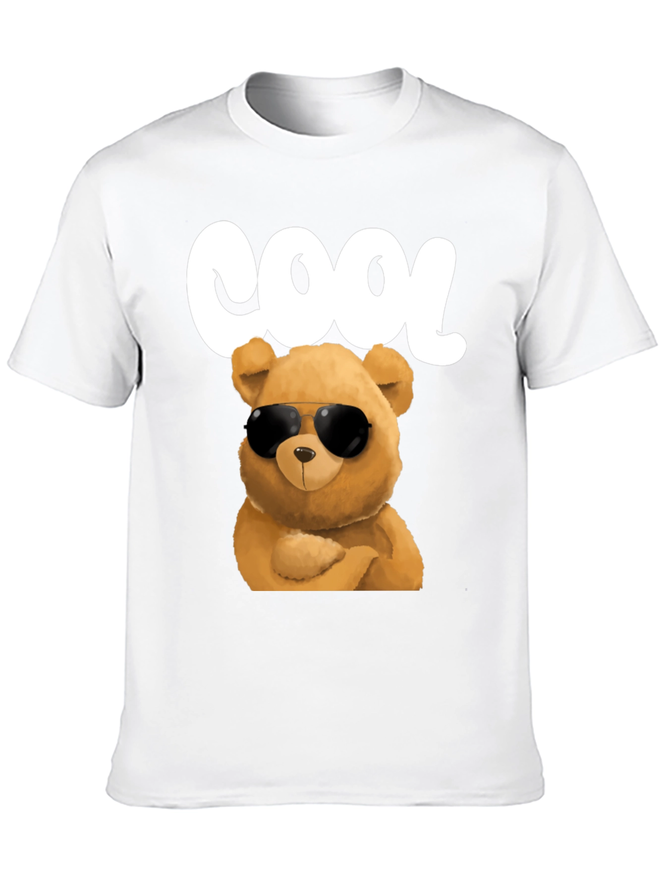 Cool Bear Graphic T-Shirt - Trendy Mens Tee