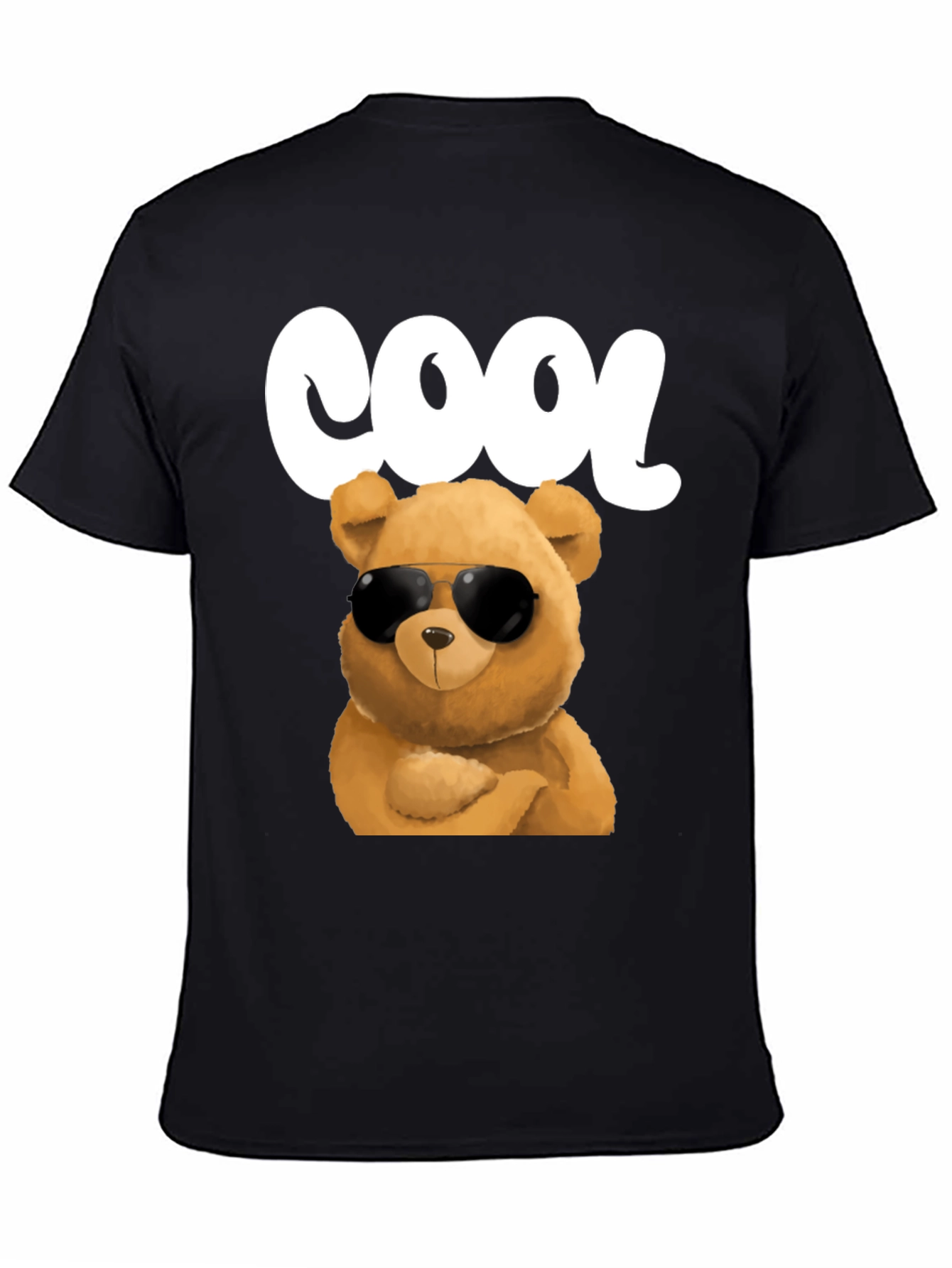 Cool Bear Graphic T-Shirt - Trendy Mens Tee